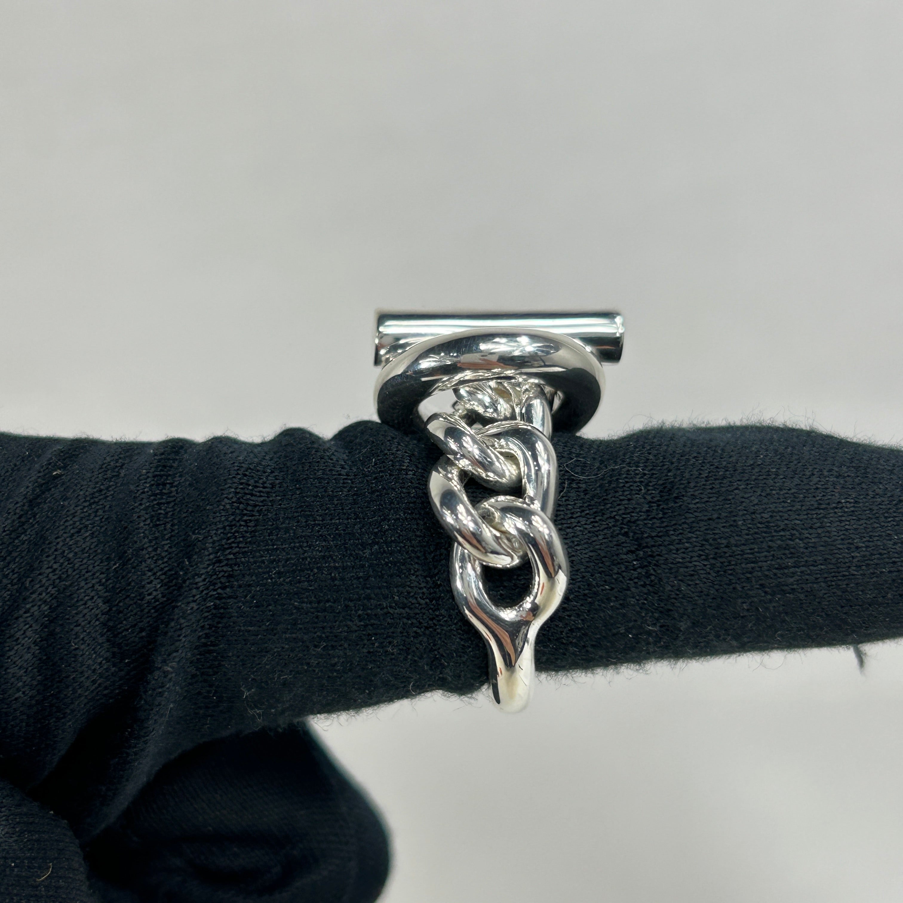 Sterling Silver Croisette Ring