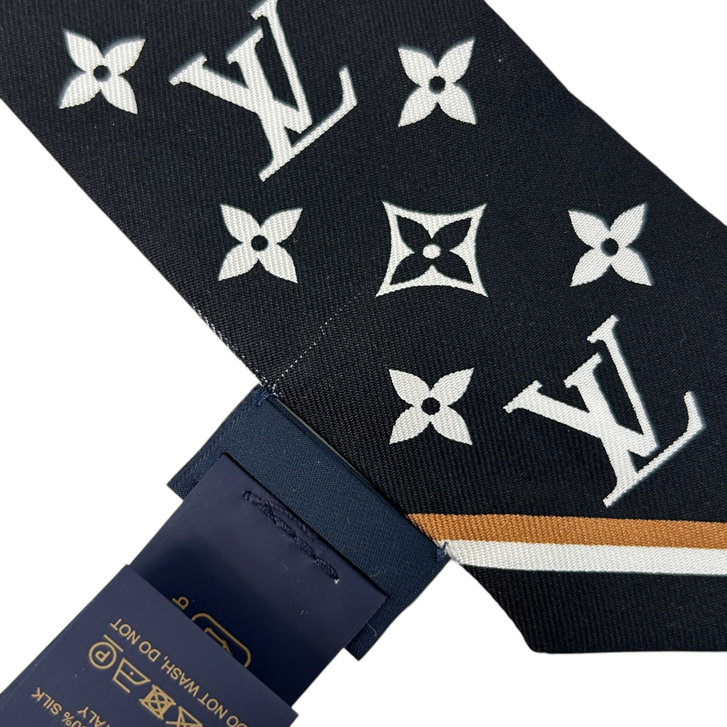 Silk Monogram Bow BB Bandeau - Haute Classics