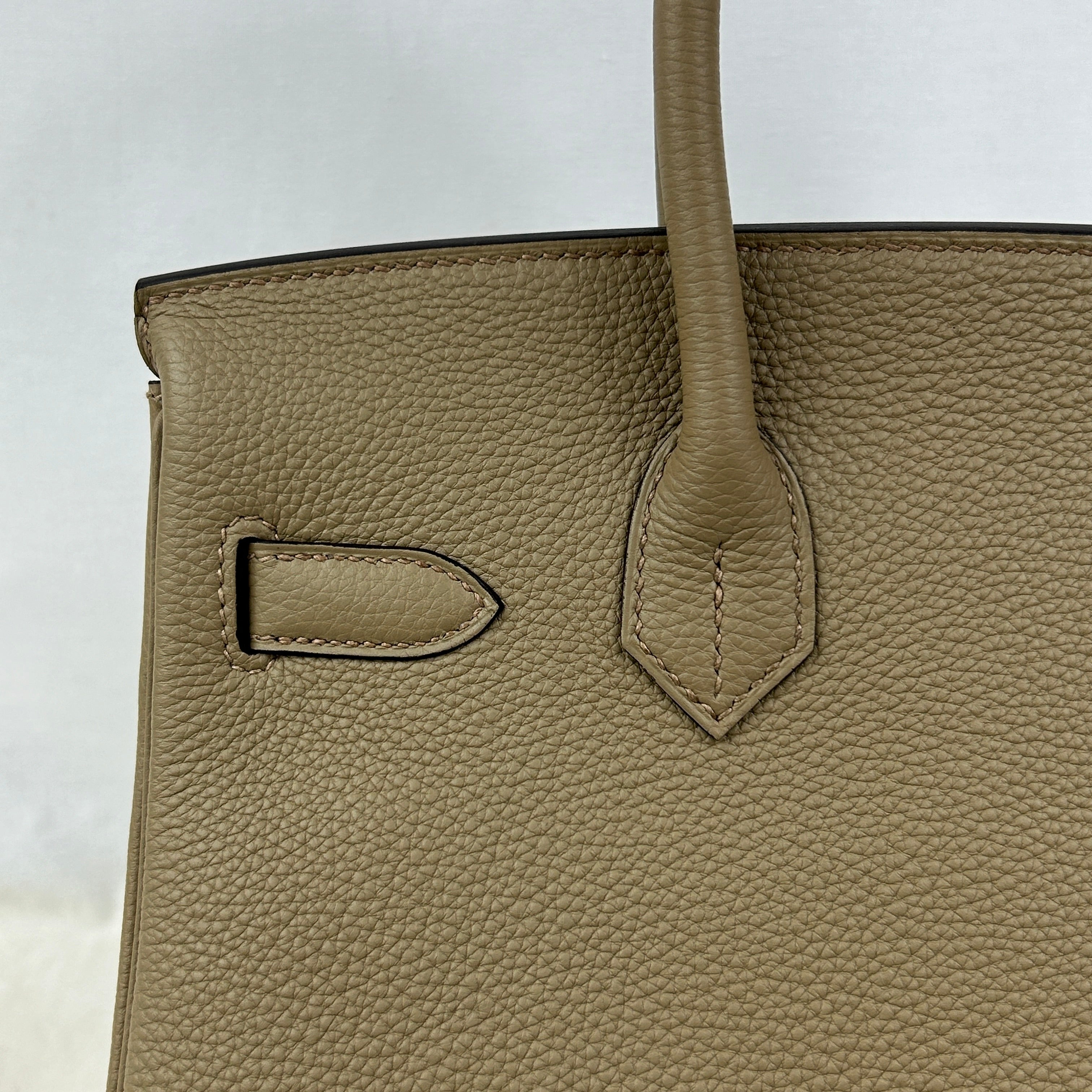 Beige Marfa Togo Leather Birkin 30 w/PHW