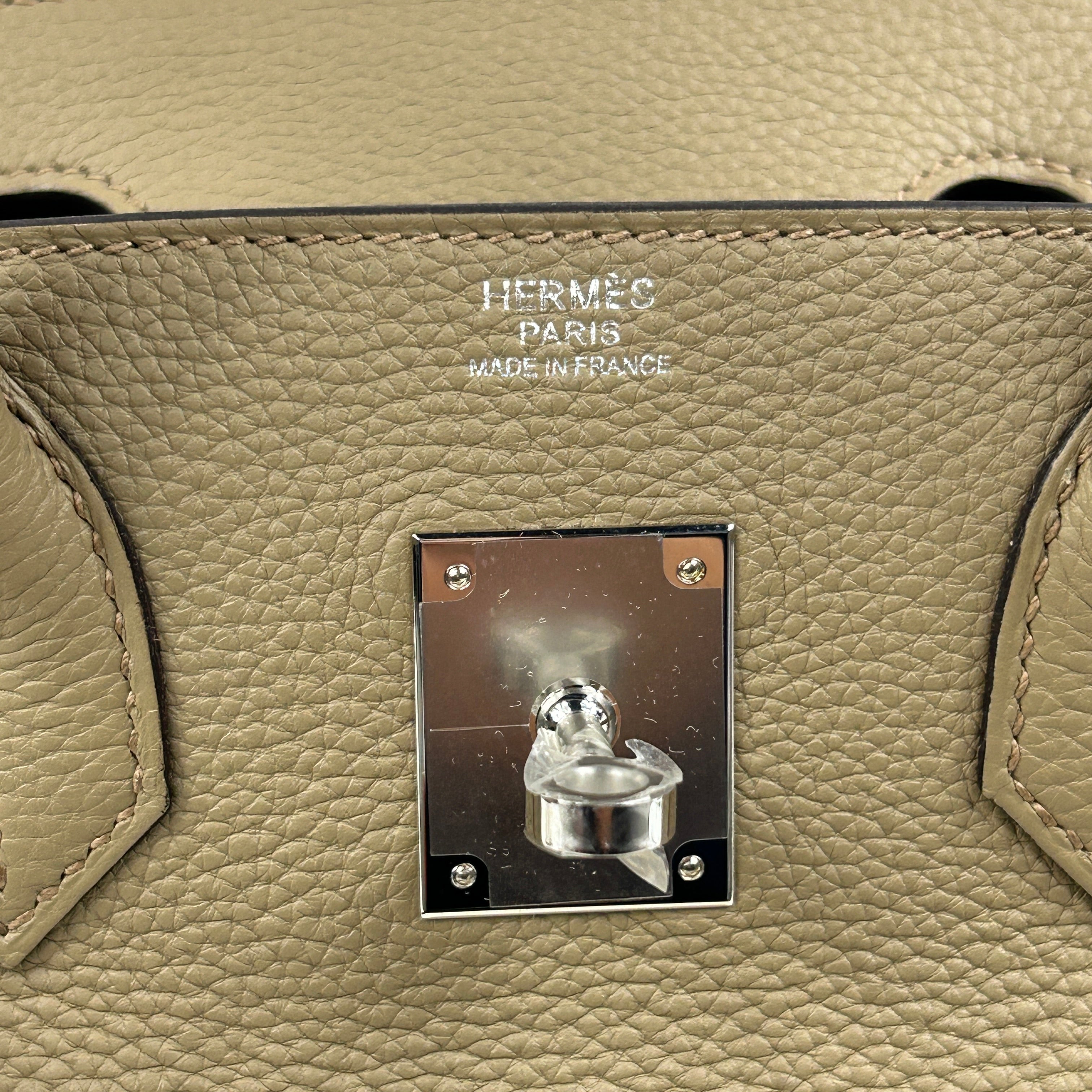 Beige Marfa Togo Leather Birkin 30 w/PHW