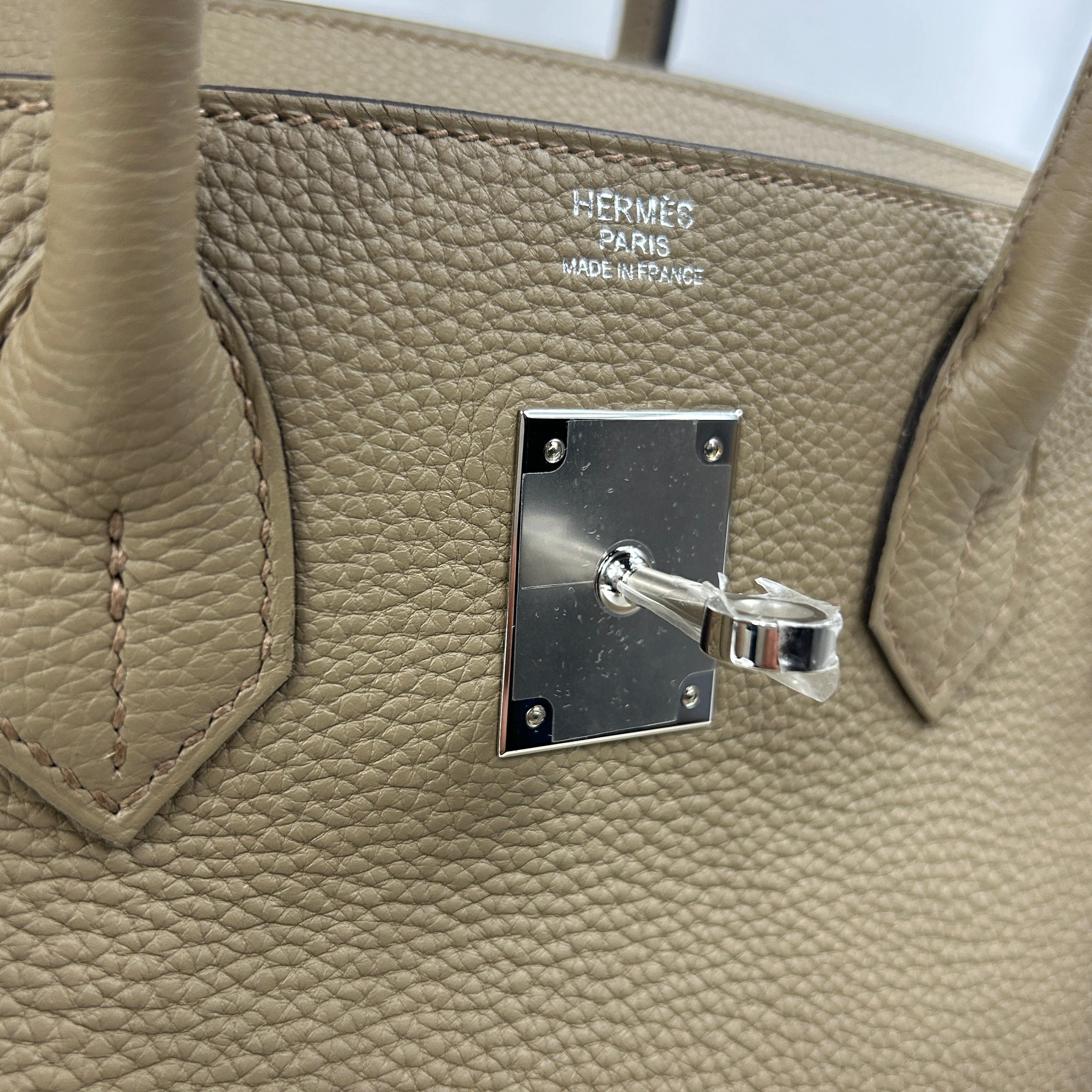 Beige Marfa Togo Leather Birkin 30 w/PHW