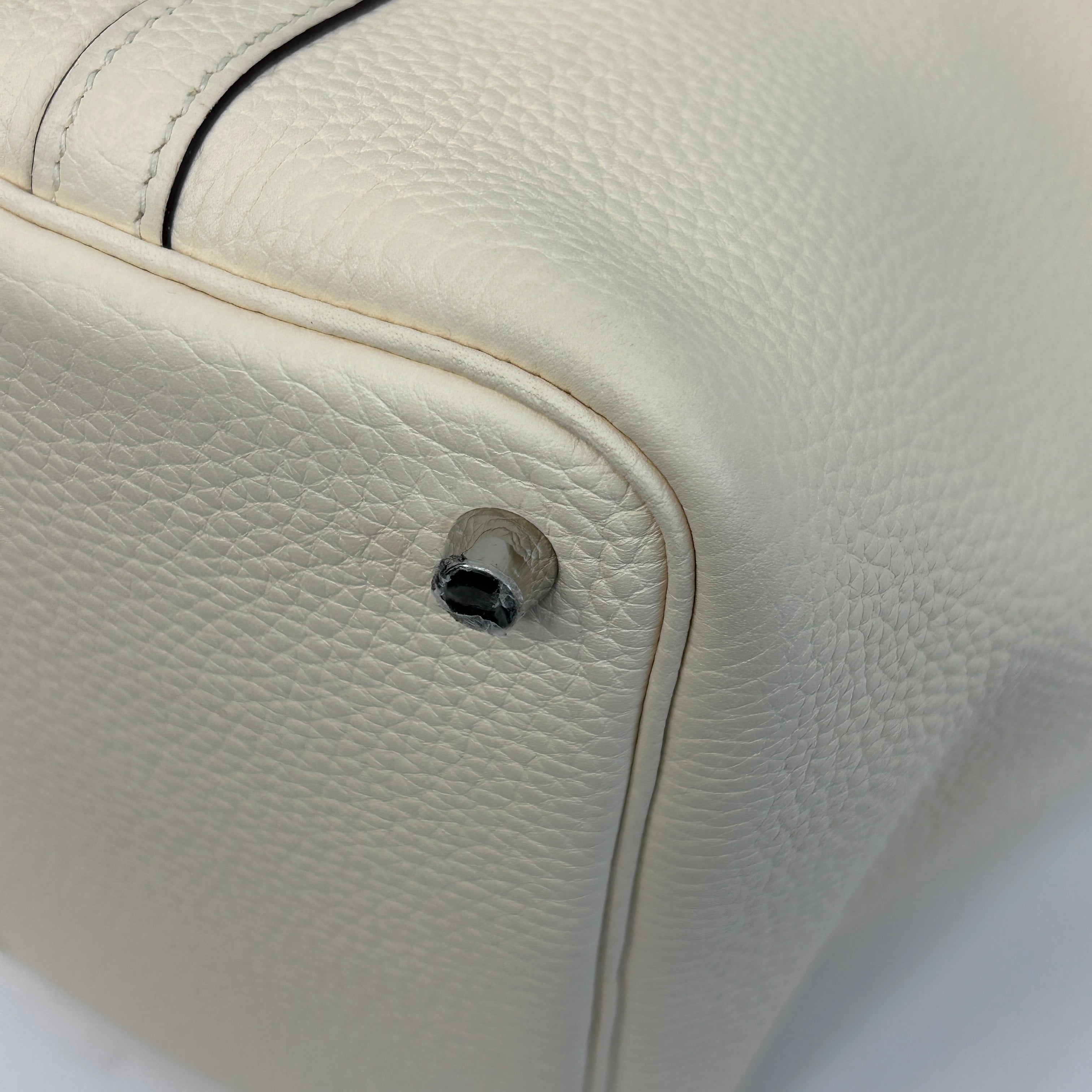 Nata Taurillon Clemence Picotin Lock 22 MM Bag W/PHW