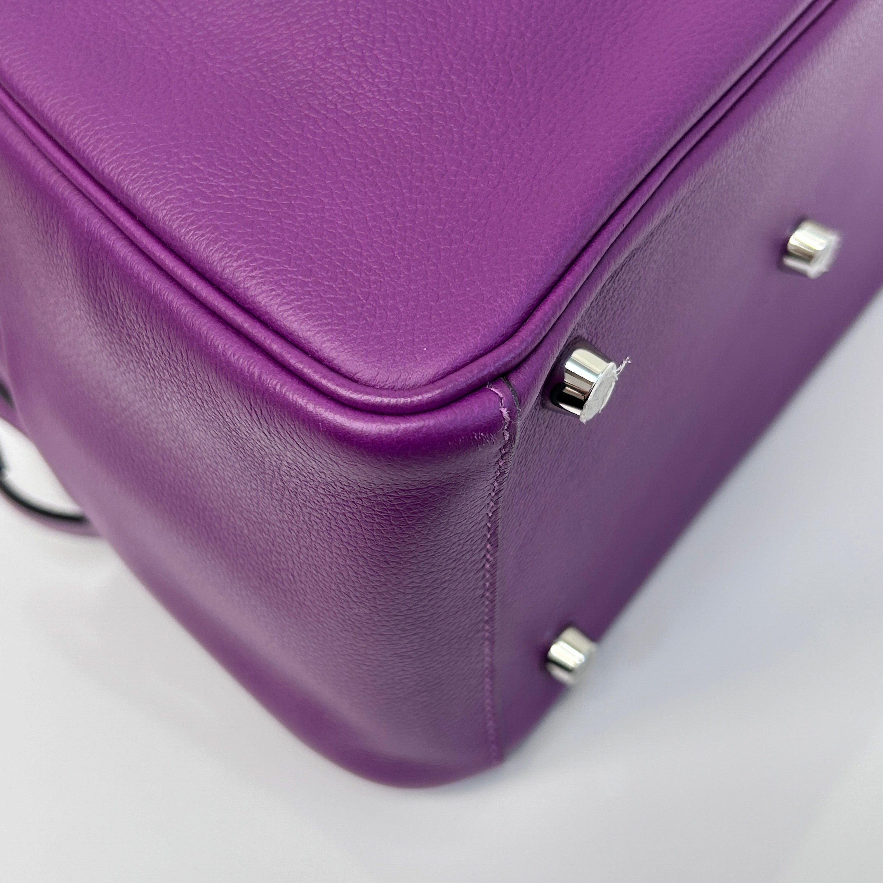 Anemone Evercolor Leather Lindy 26 Bag w/PHW