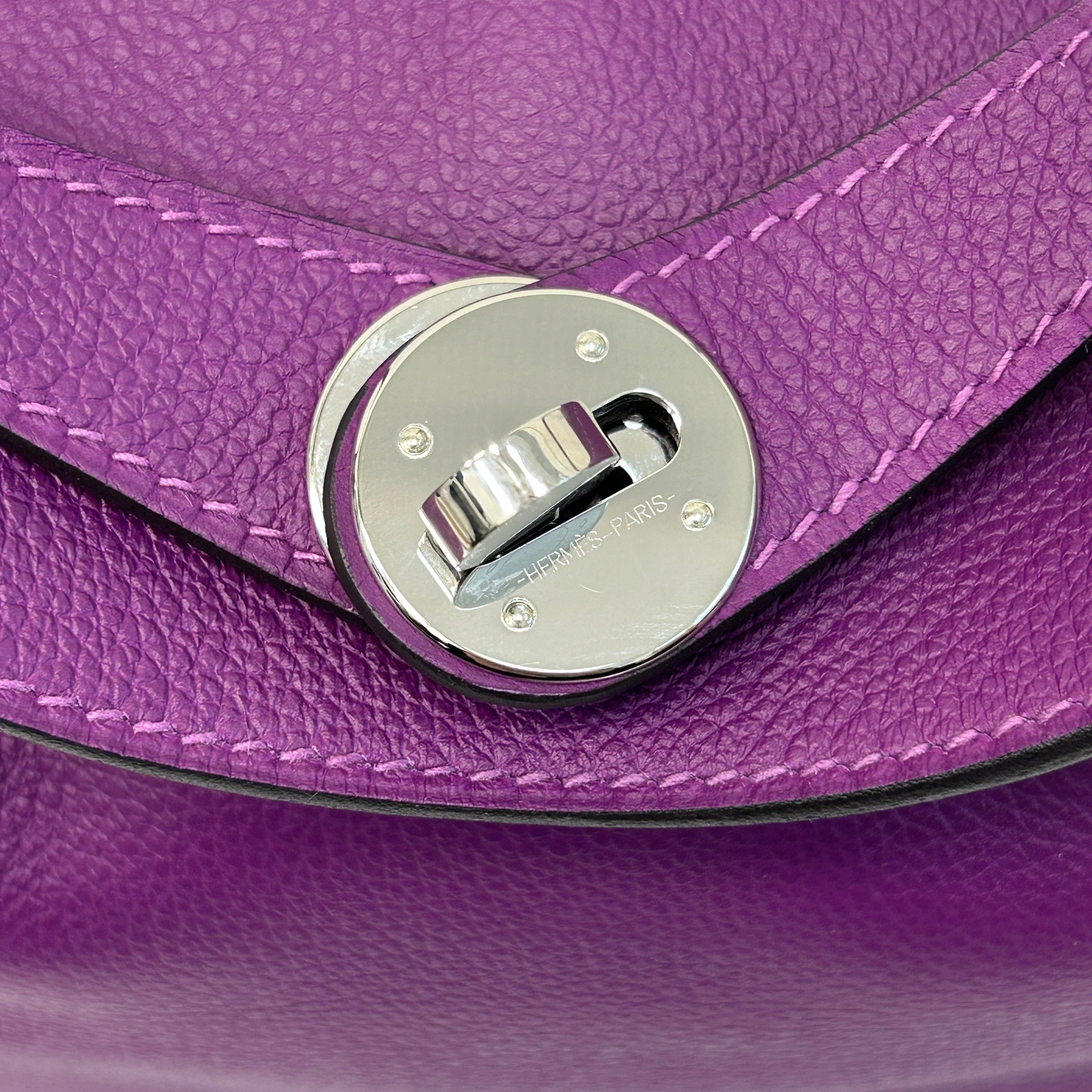 Anemone Evercolor Leather Lindy 26 Bag w/PHW