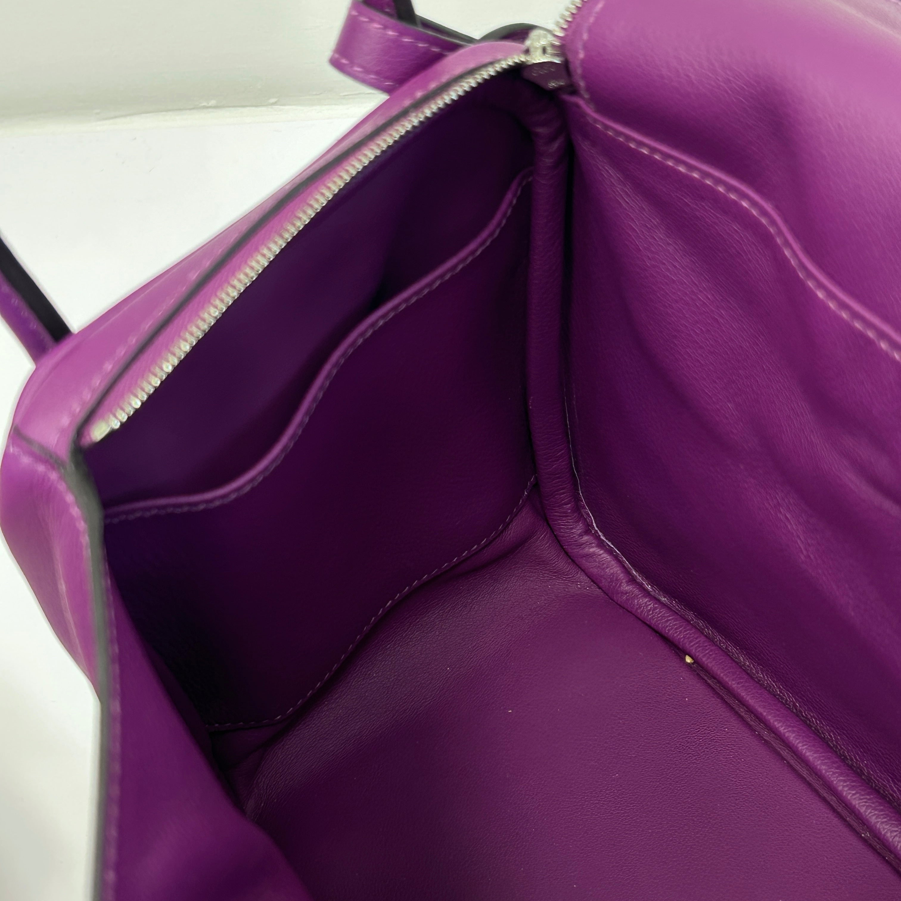 Anemone Evercolor Leather Lindy 26 Bag w/PHW