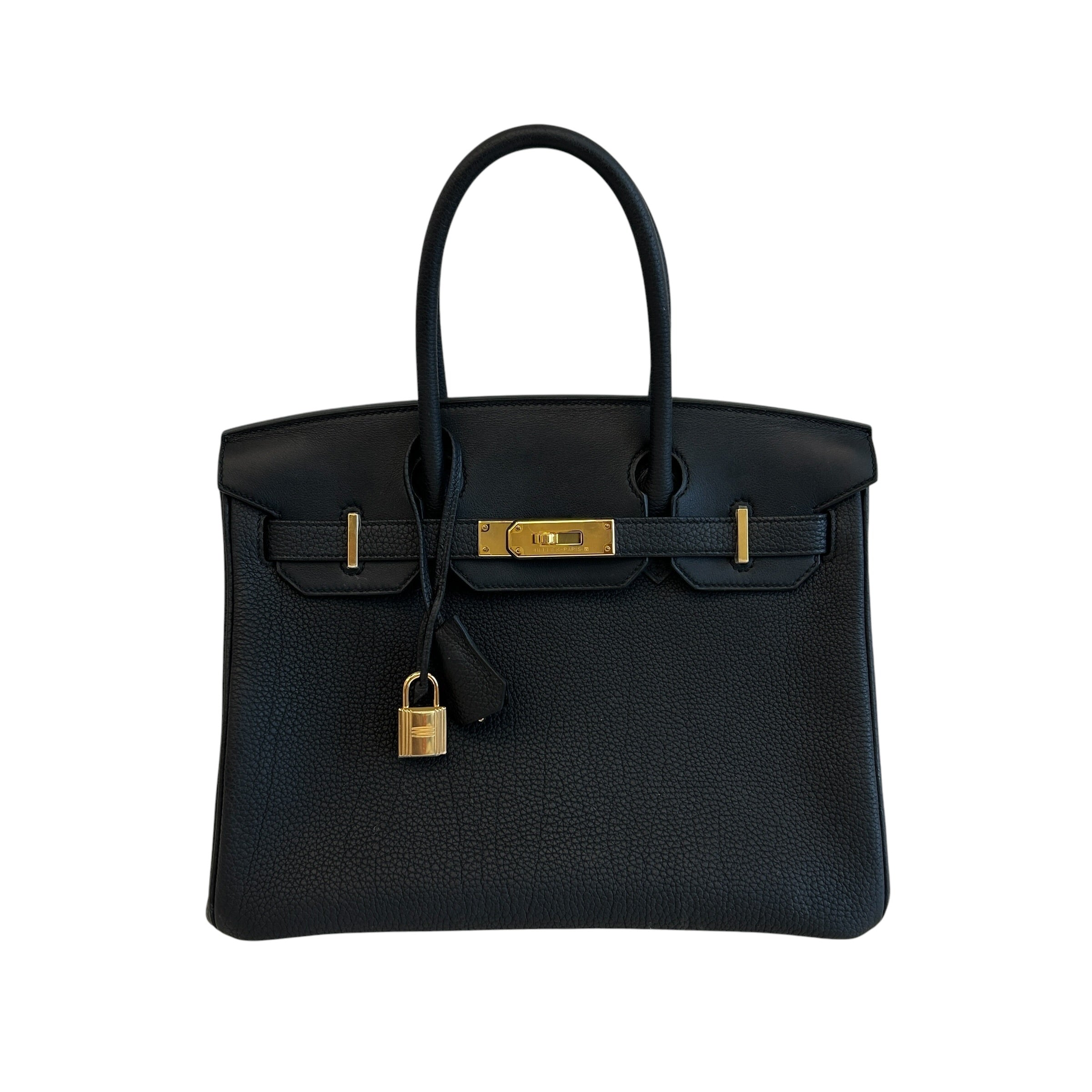Black Togo 3 in 1 Birkin 30 w/GHW