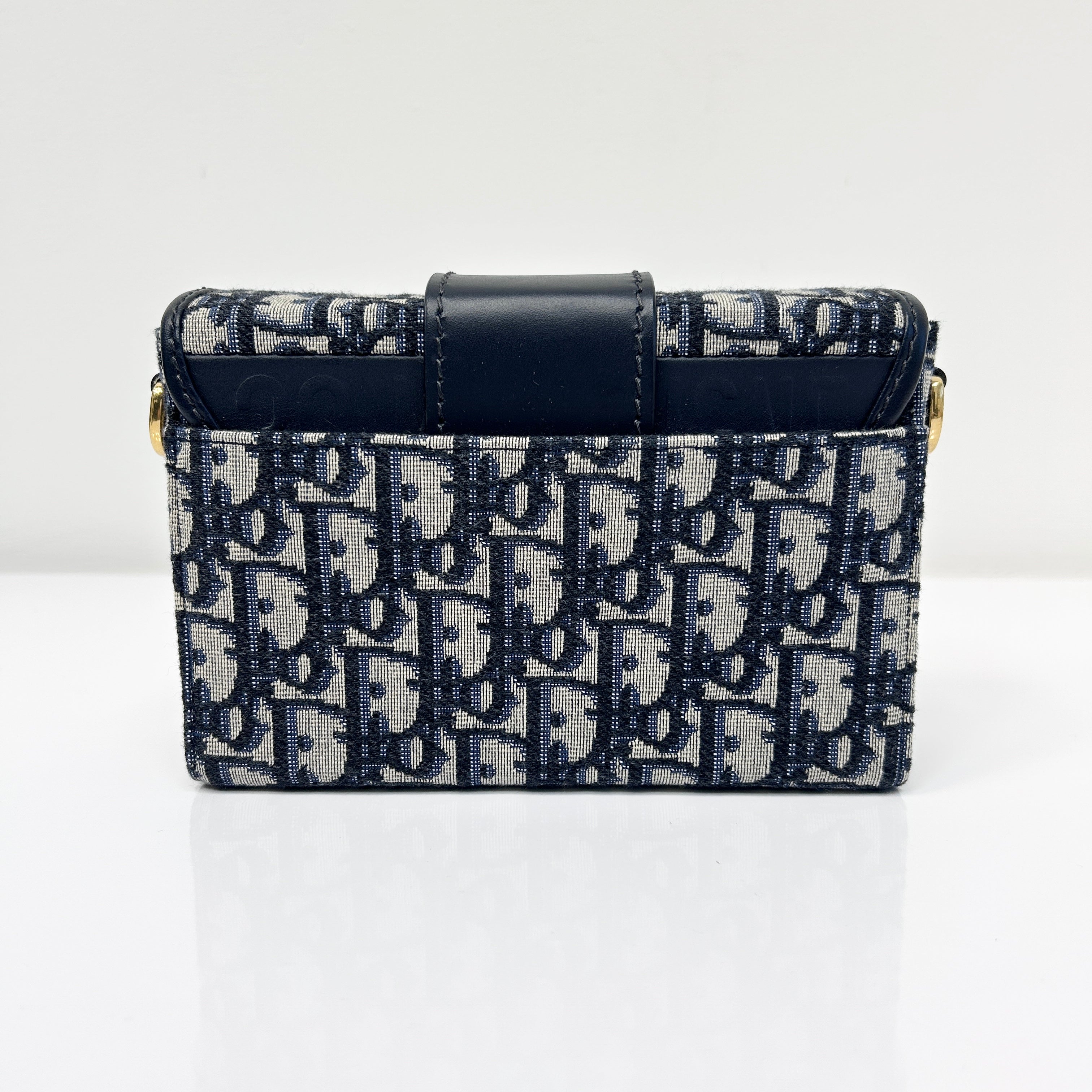Trotter 30 Montaigne Oblique Jacquard Box Bag w/GHW