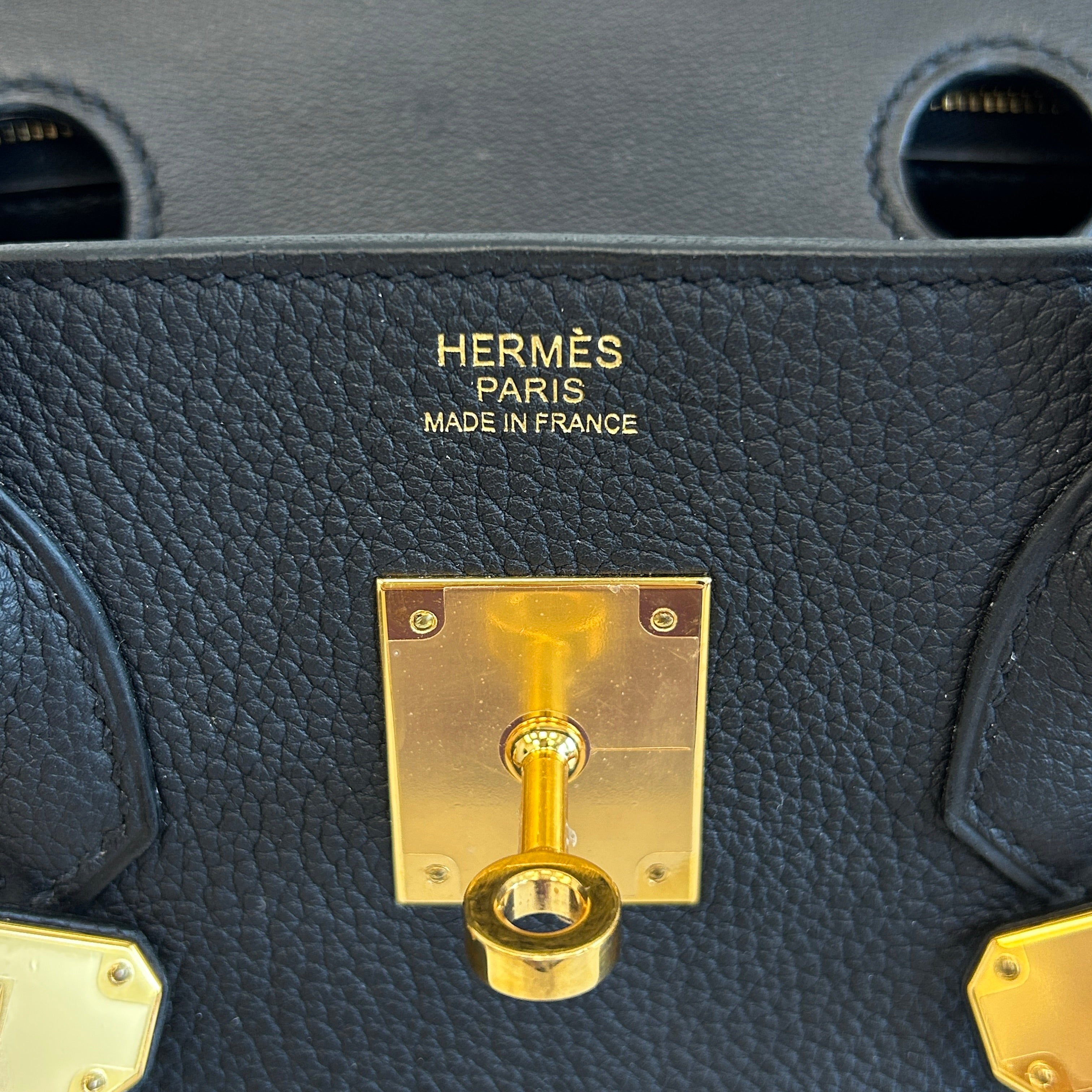 Black Togo 3 in 1 Birkin 30 w/GHW
