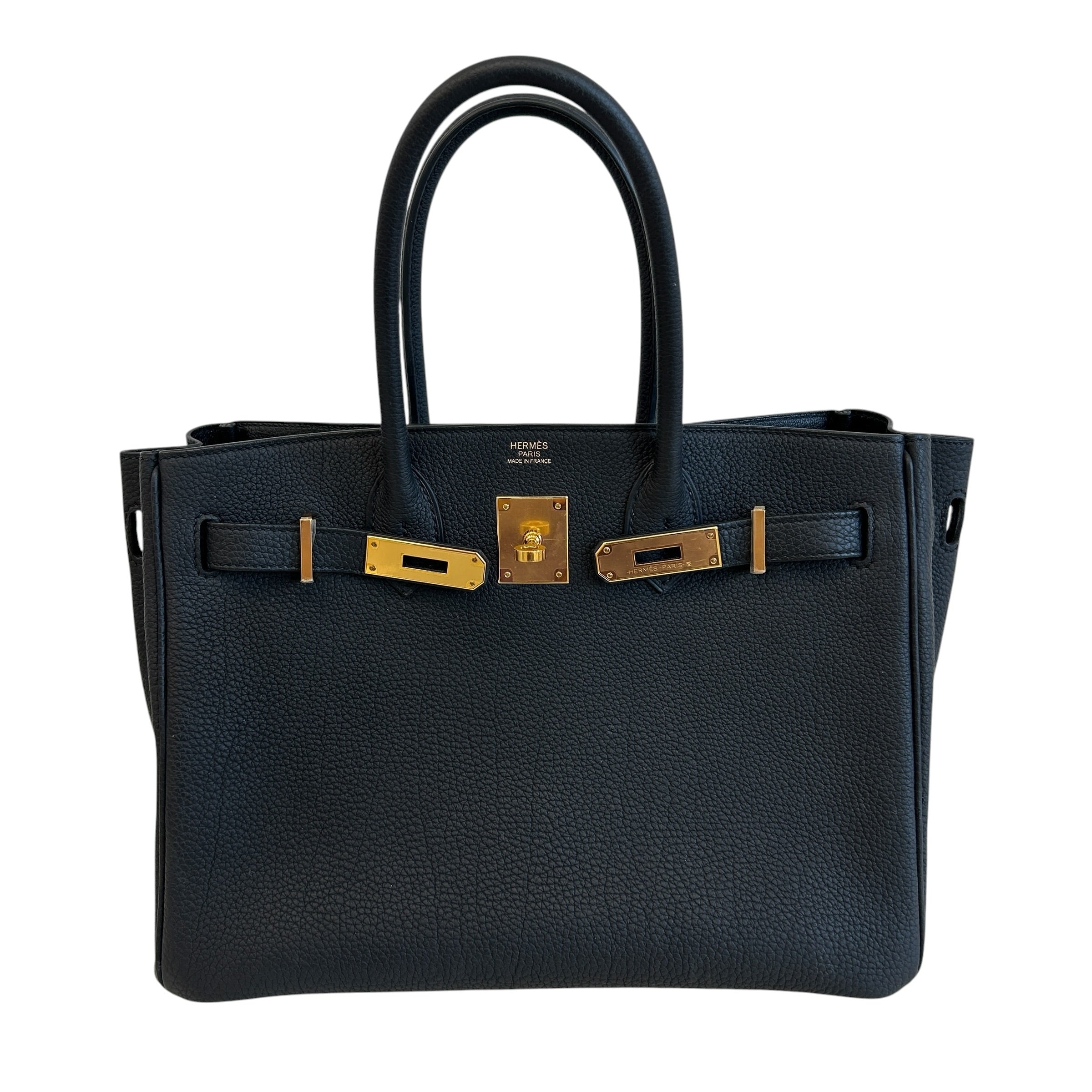 Black Togo 3 in 1 Birkin 30 w/GHW