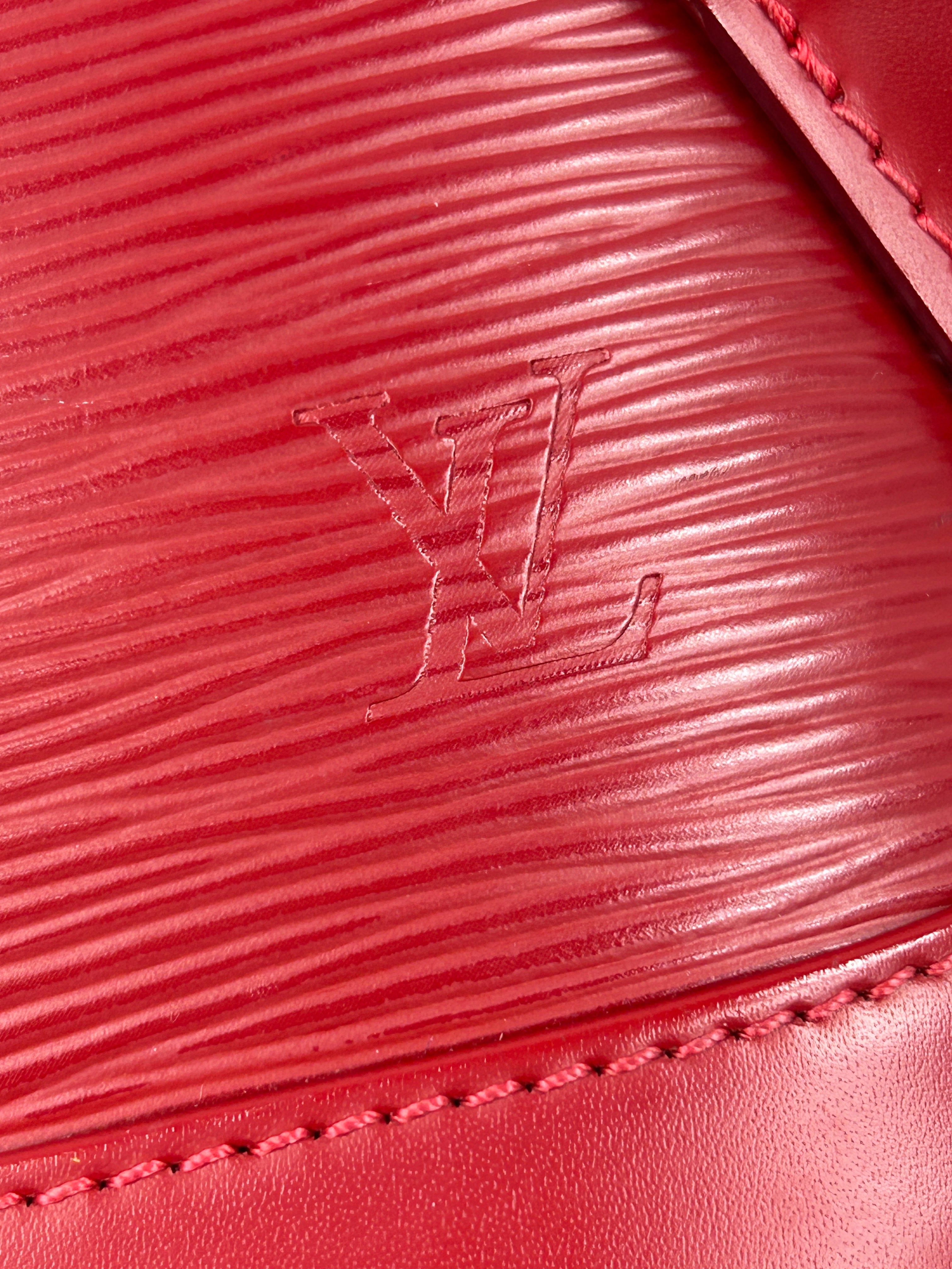 Red Epi Leather Alma BB w/SHW