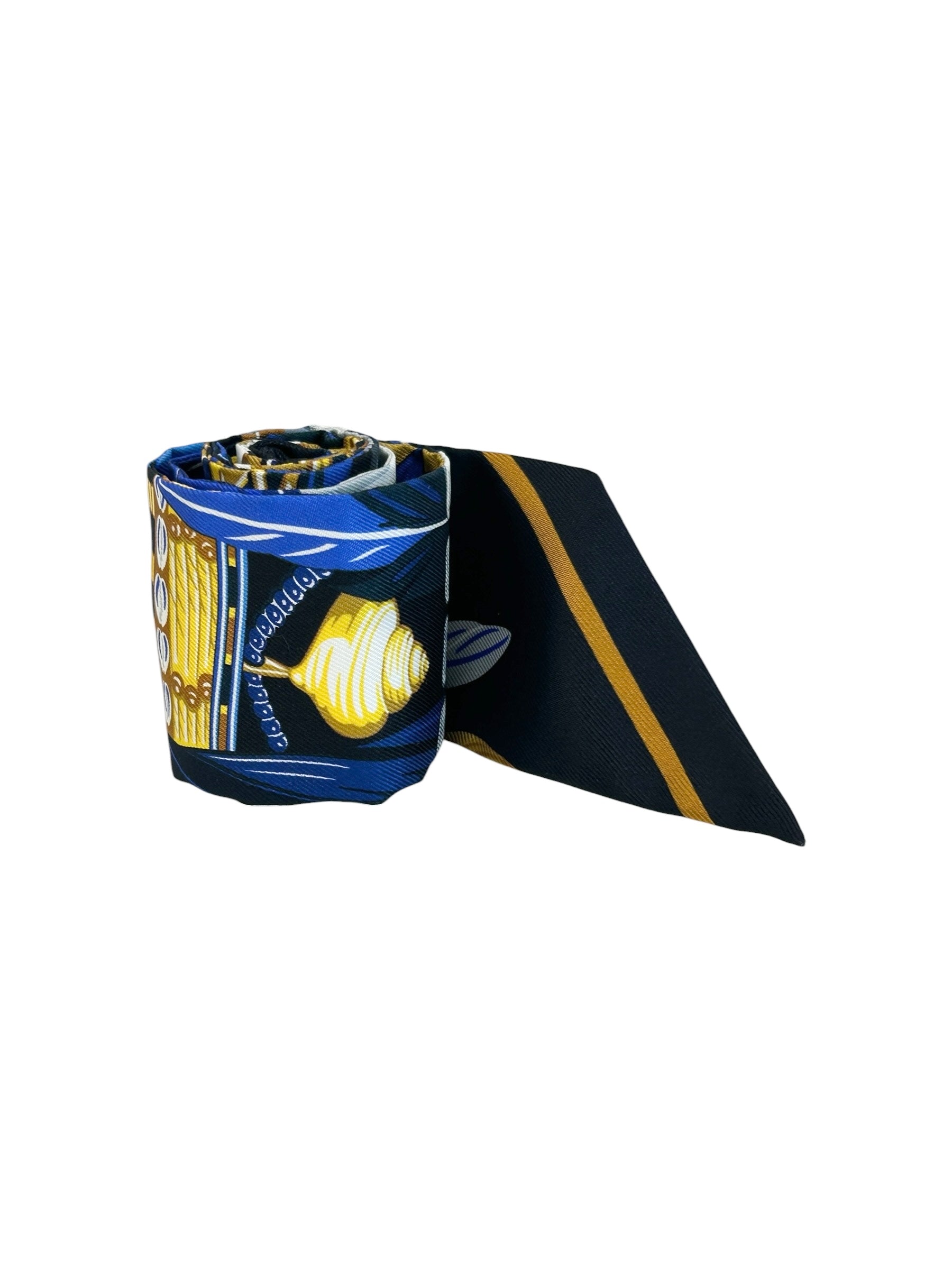 “Danse Pacifique” Silk Twilly