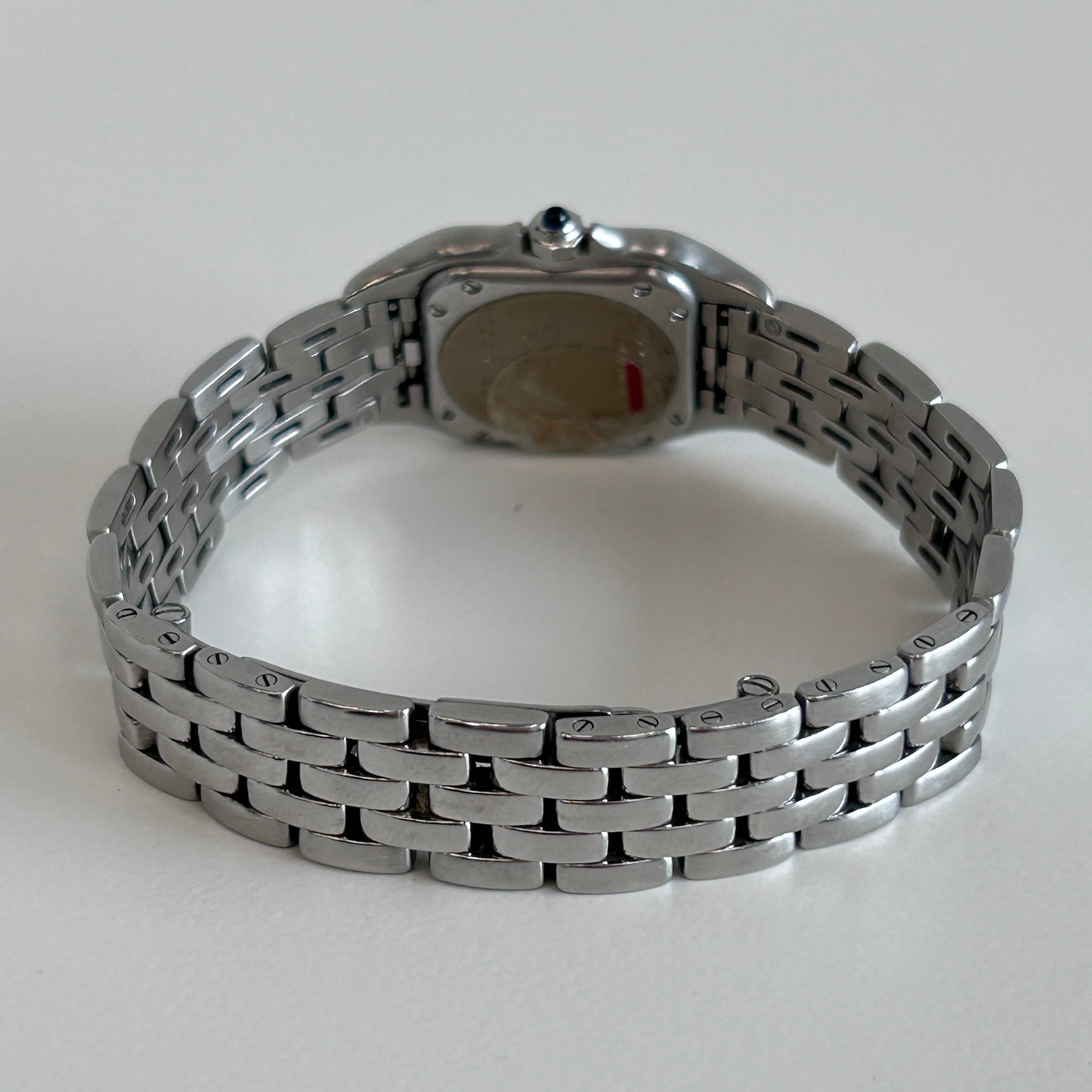 Panthere De Donna Stainless Steel Quartz Movement Watch
