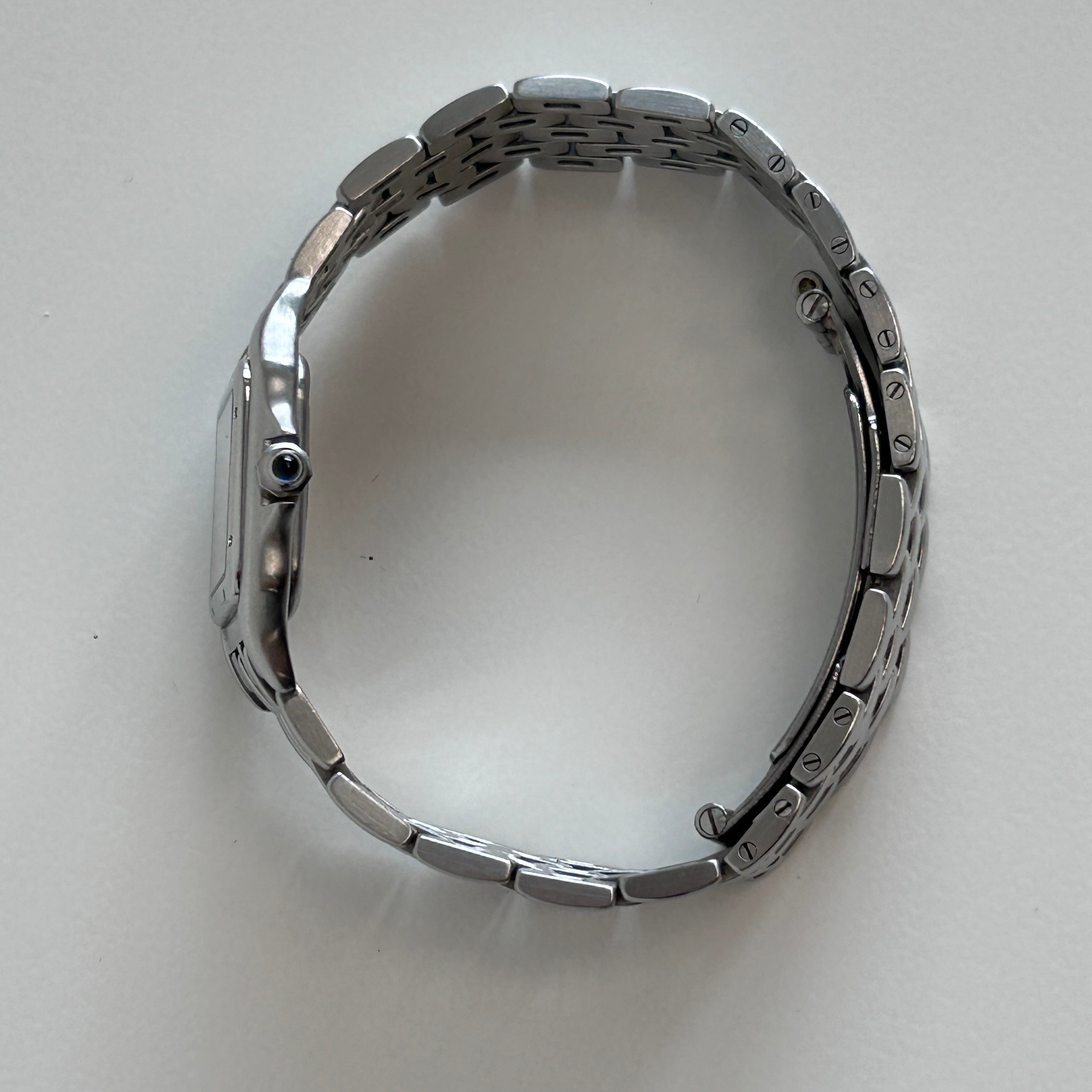 Panthere De Donna Stainless Steel Quartz Movement Watch