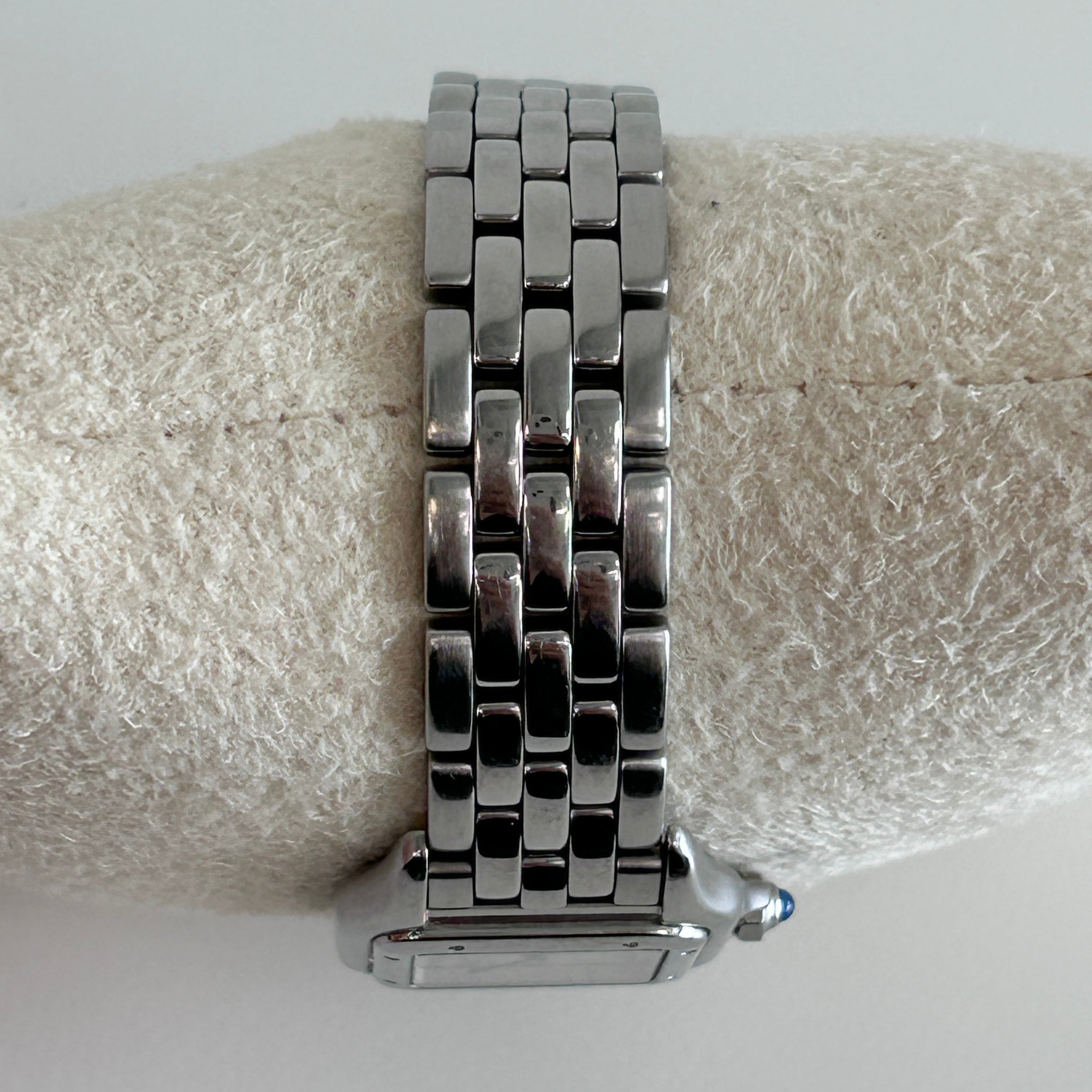 Panthere De Donna Stainless Steel Quartz Movement Watch