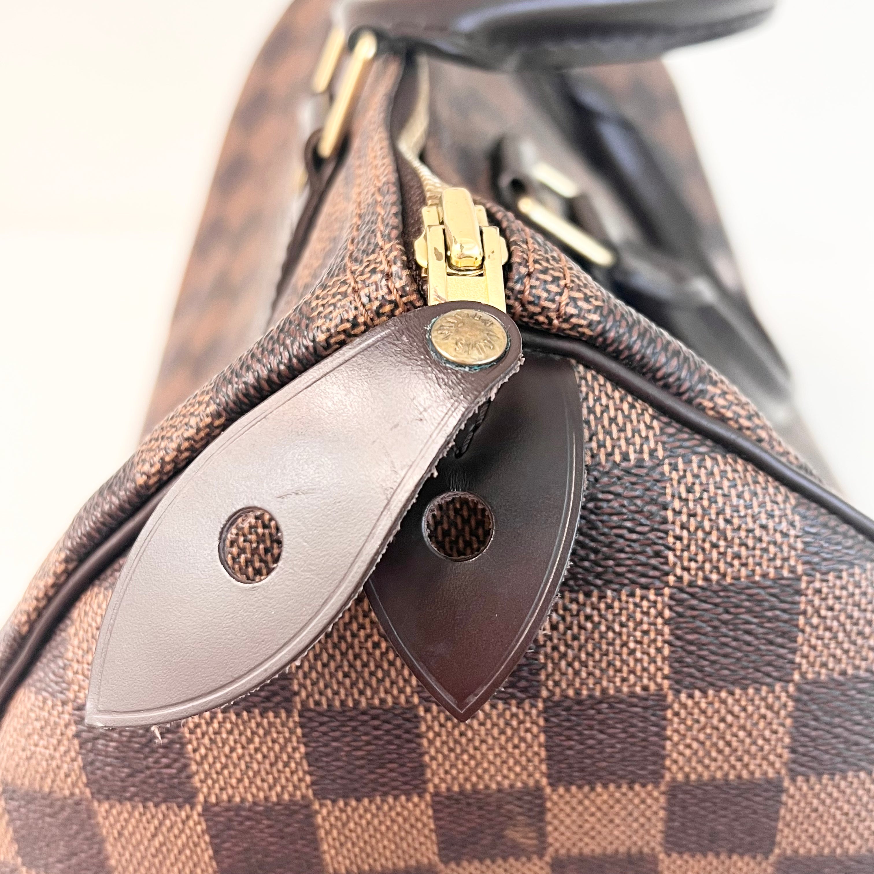 Damier Ebene Coated Canvas Speedy 30 w/GHW