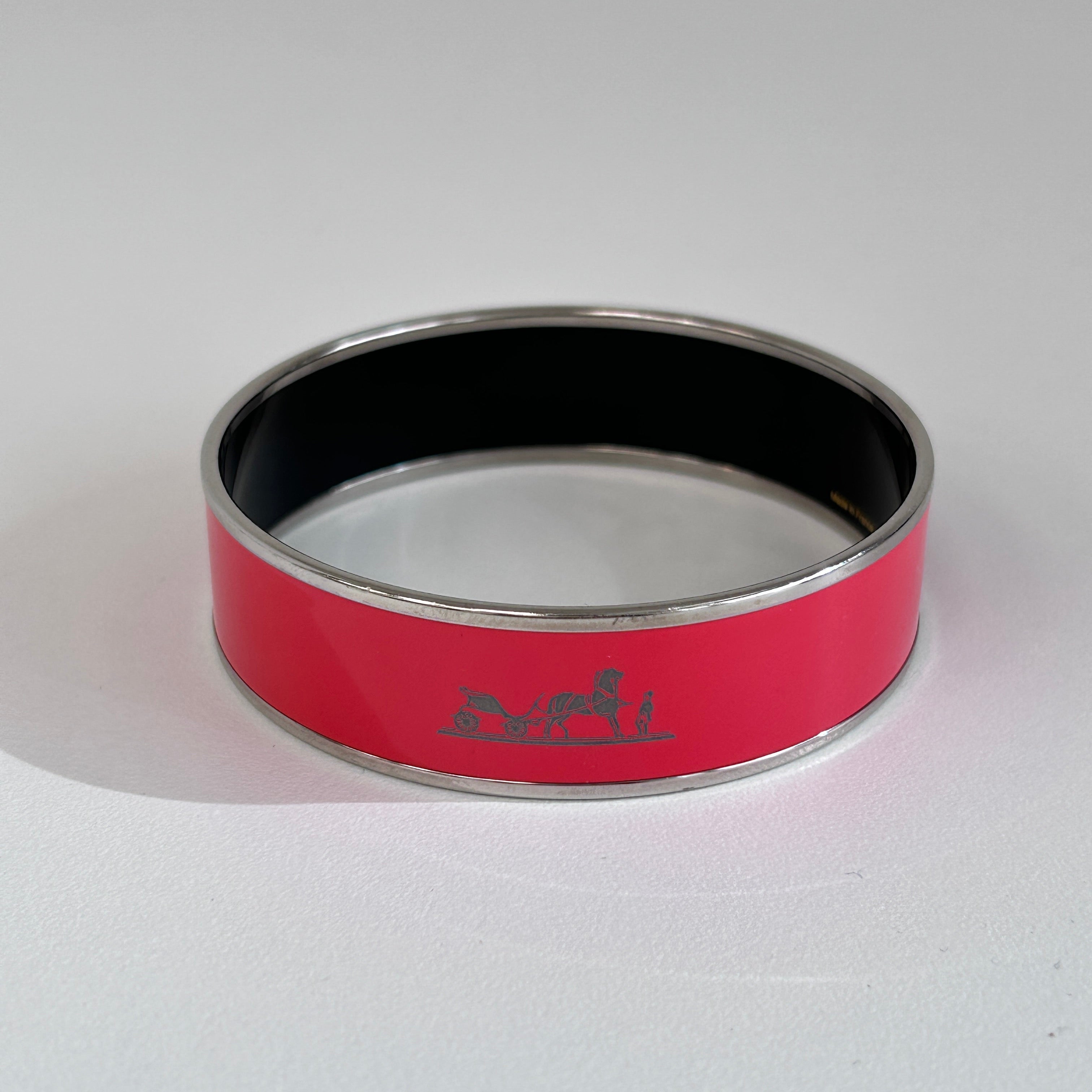 Coral Wide Bangle