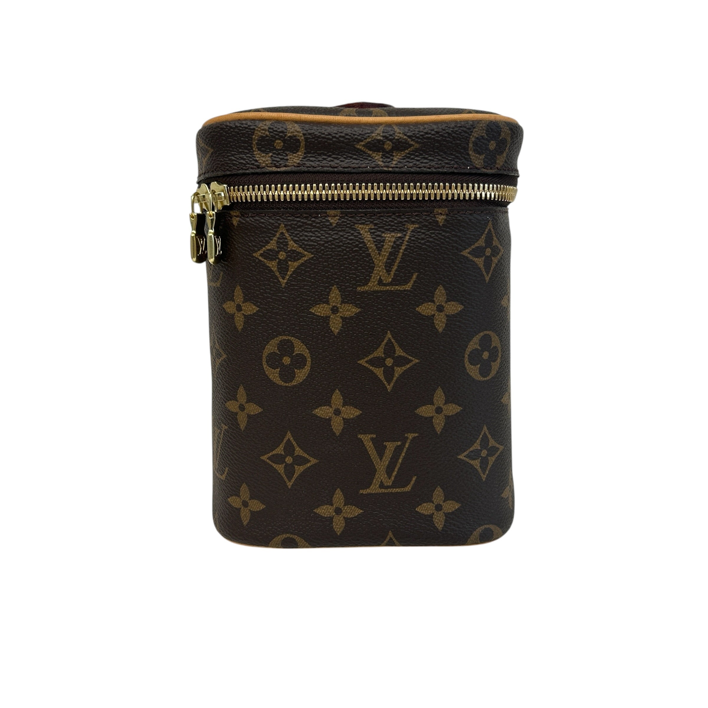 Monogram Canvas Nice BB Vanity Case W/GHW