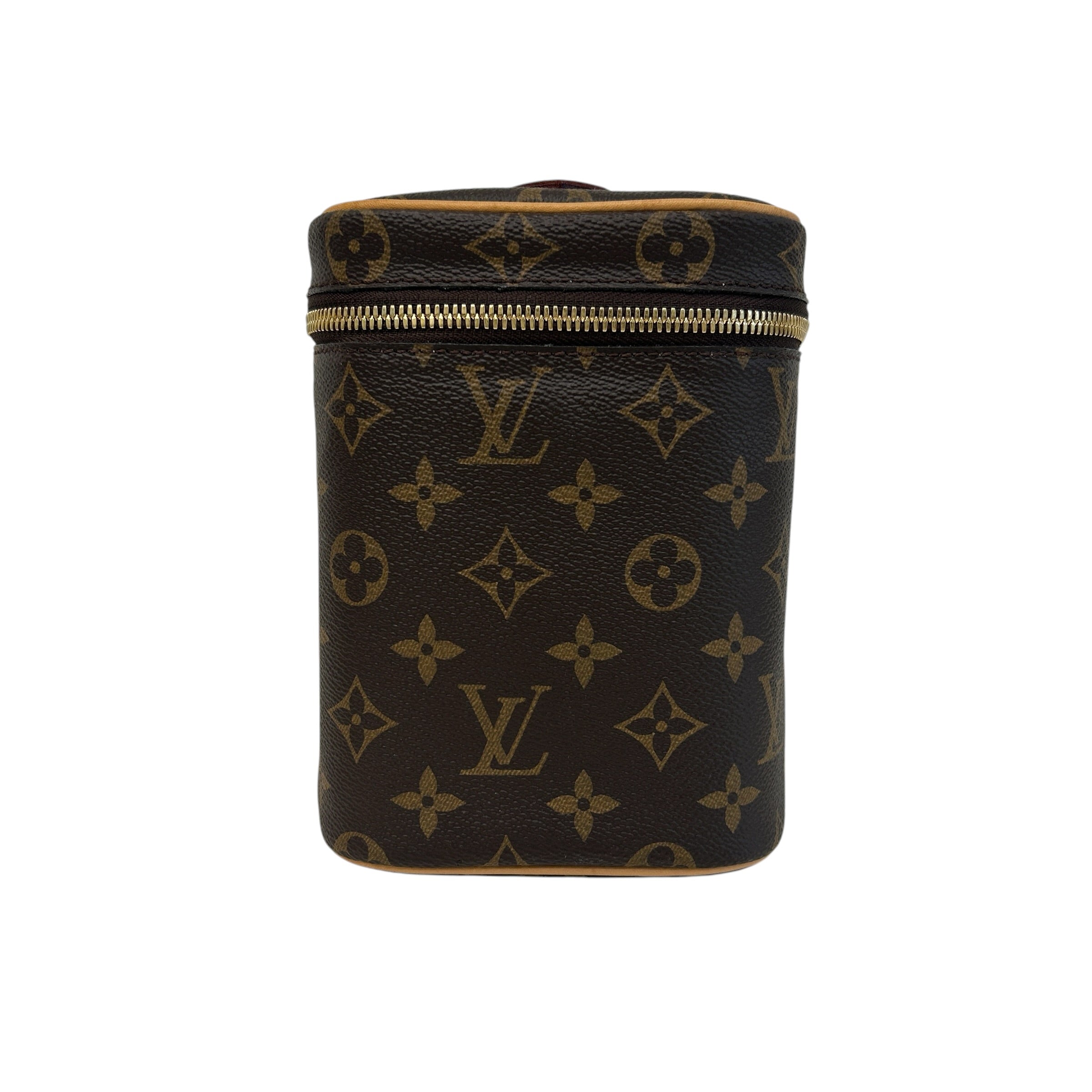 Monogram Canvas Nice BB Vanity Case W/GHW