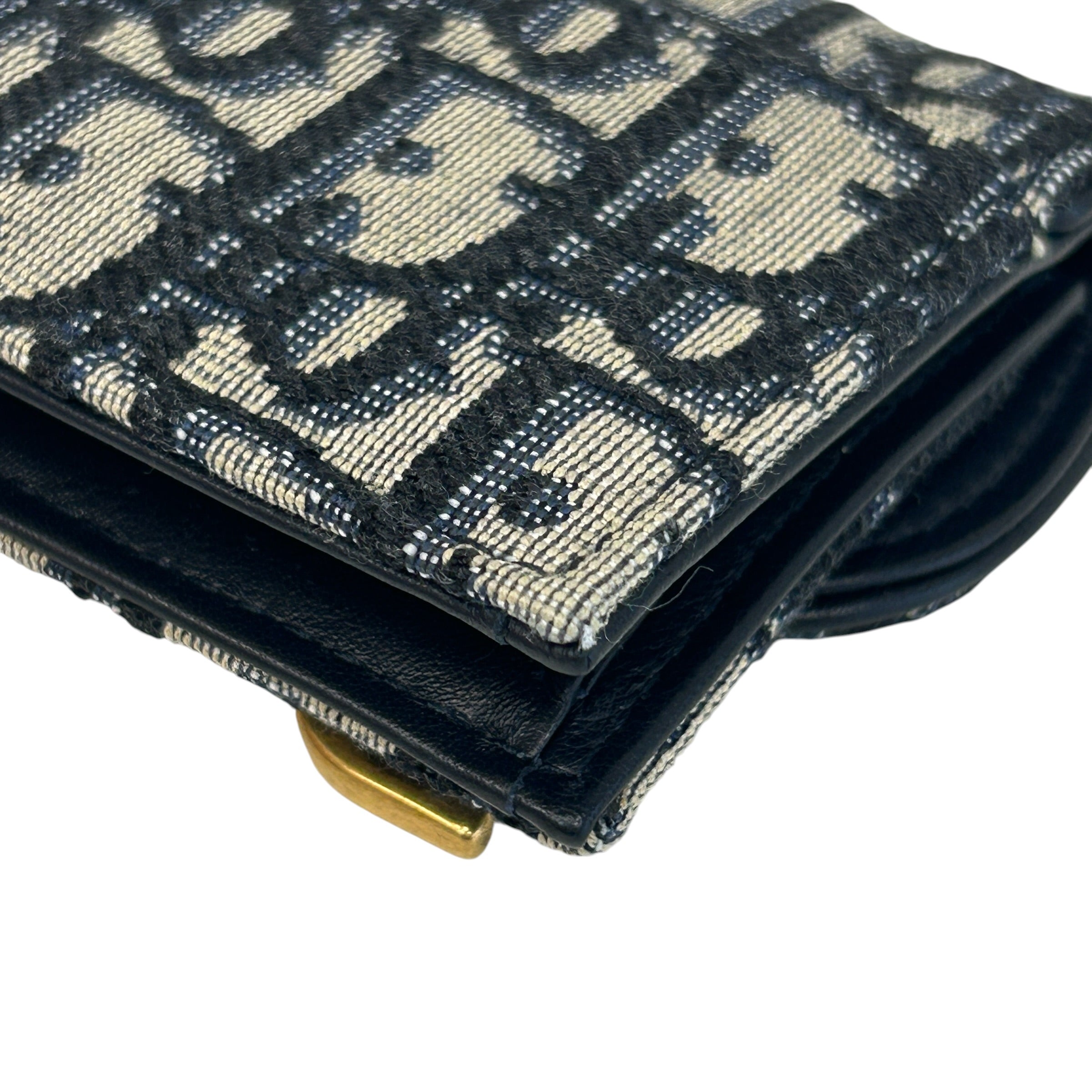 Blue Logo Saddle Card Holder w/GHW,
