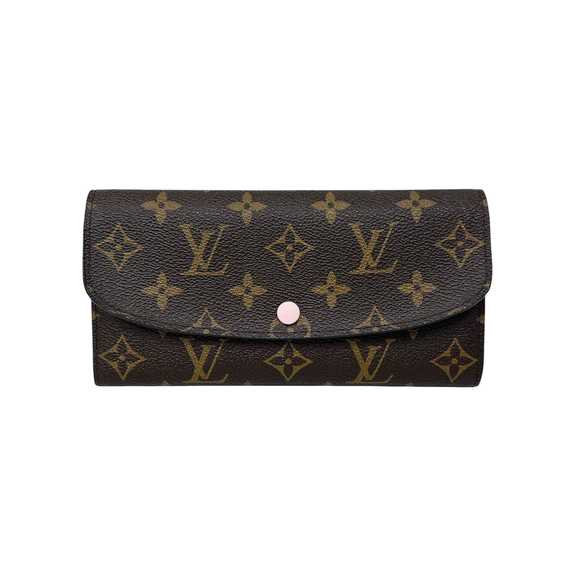 Monogram Canvas Piment Emilie Wallet