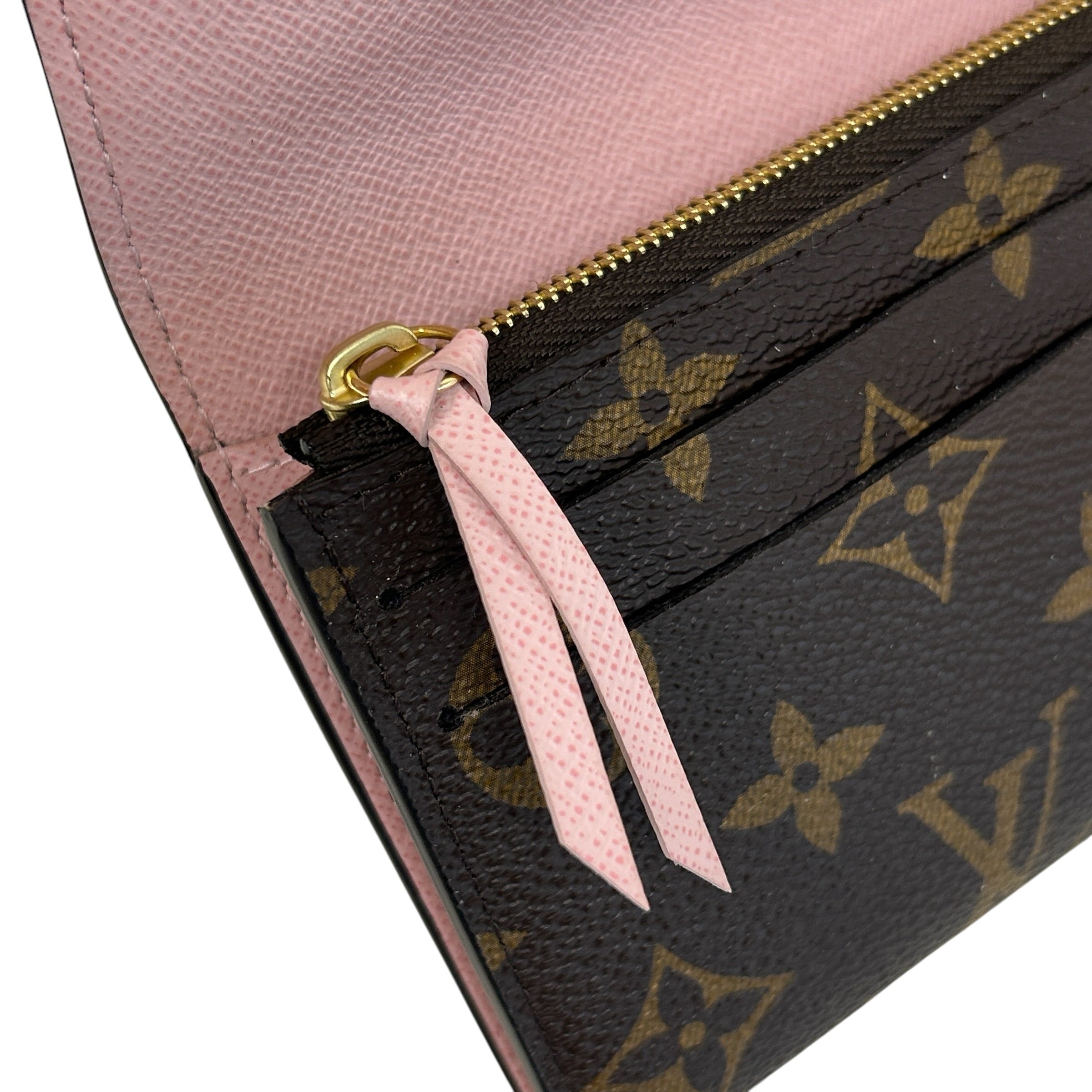 Monogram Canvas Piment Emilie Wallet