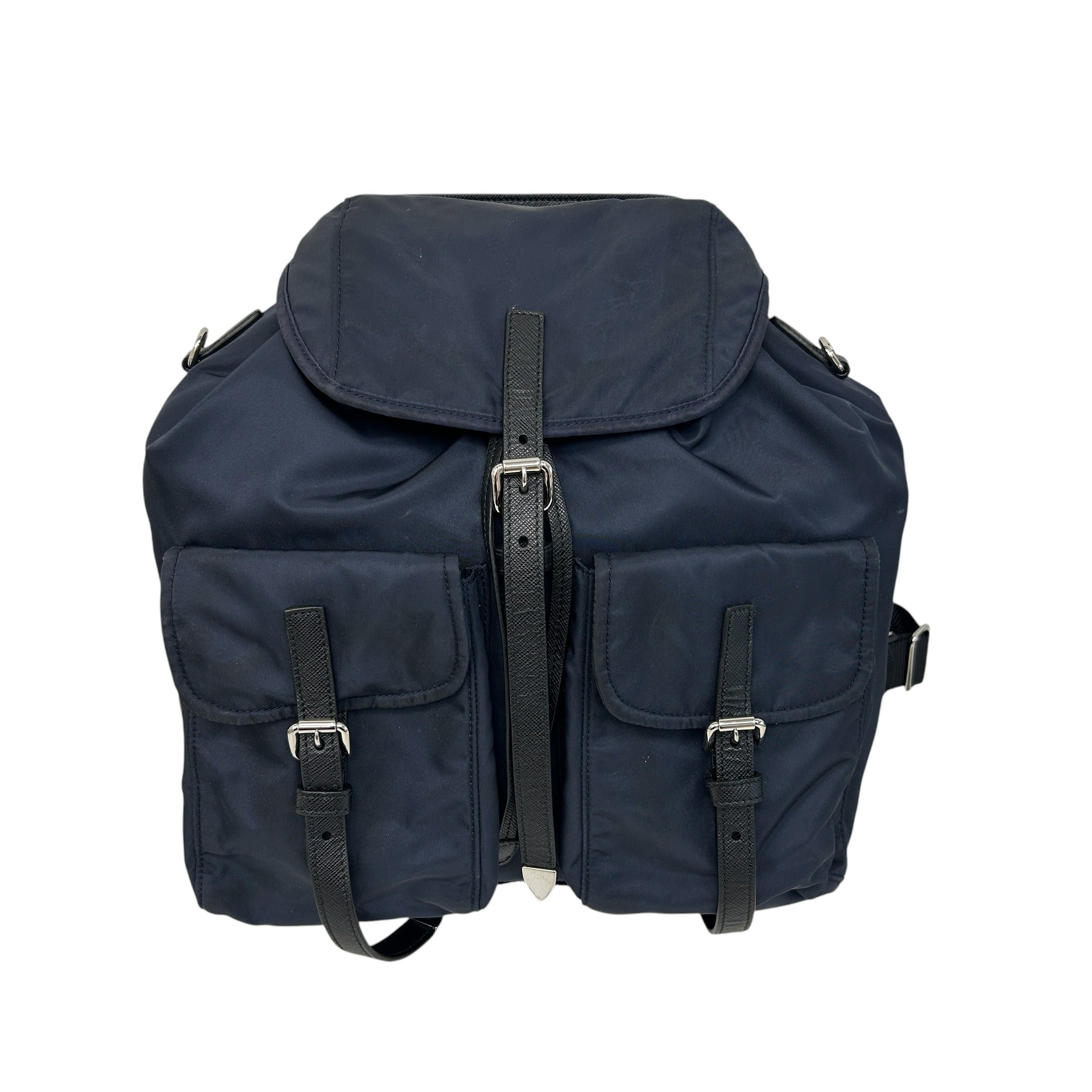 Navy Re-Nylon Backpack