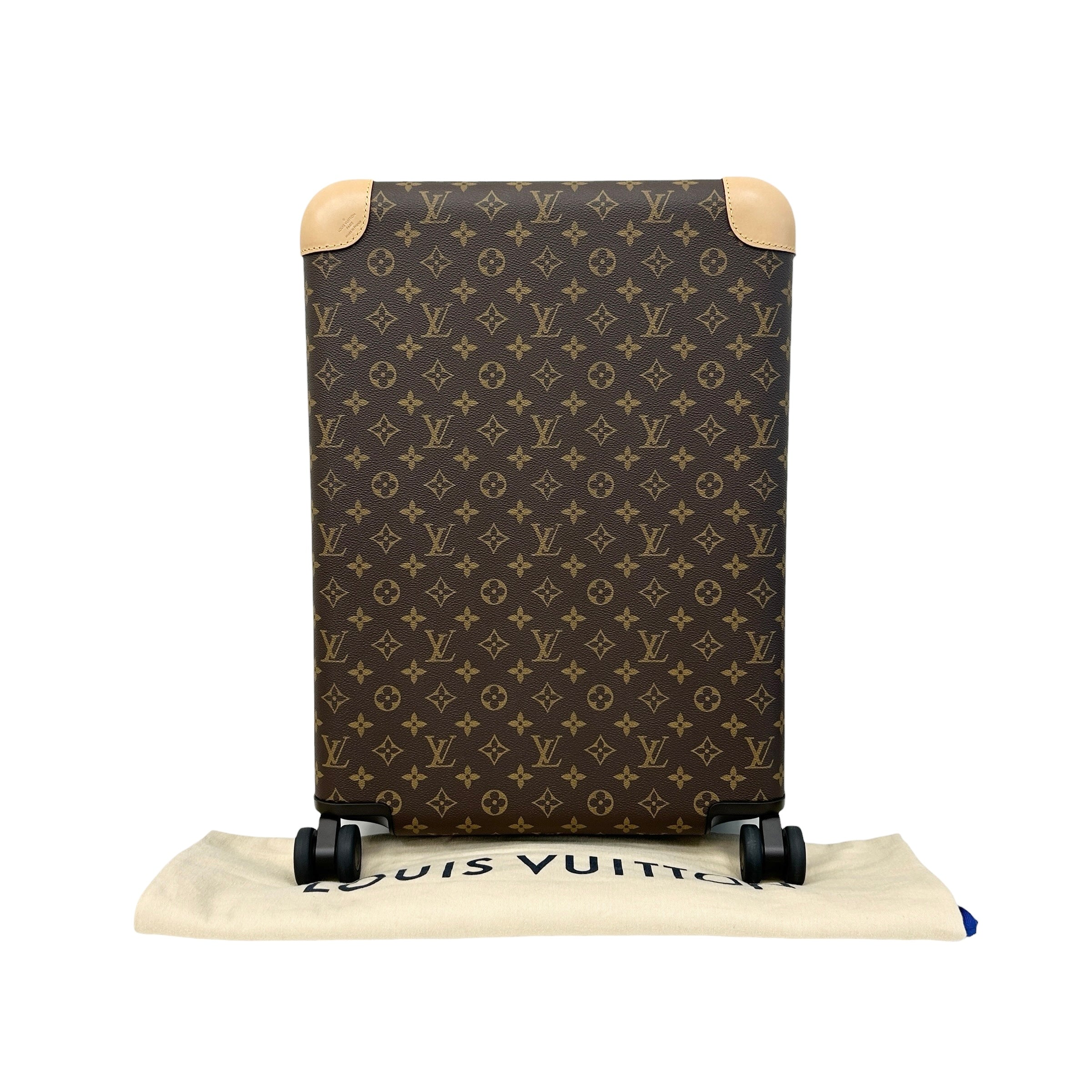 Monogram Canvas/Leather Horizon 55 Rolling Suitcase w/SHW