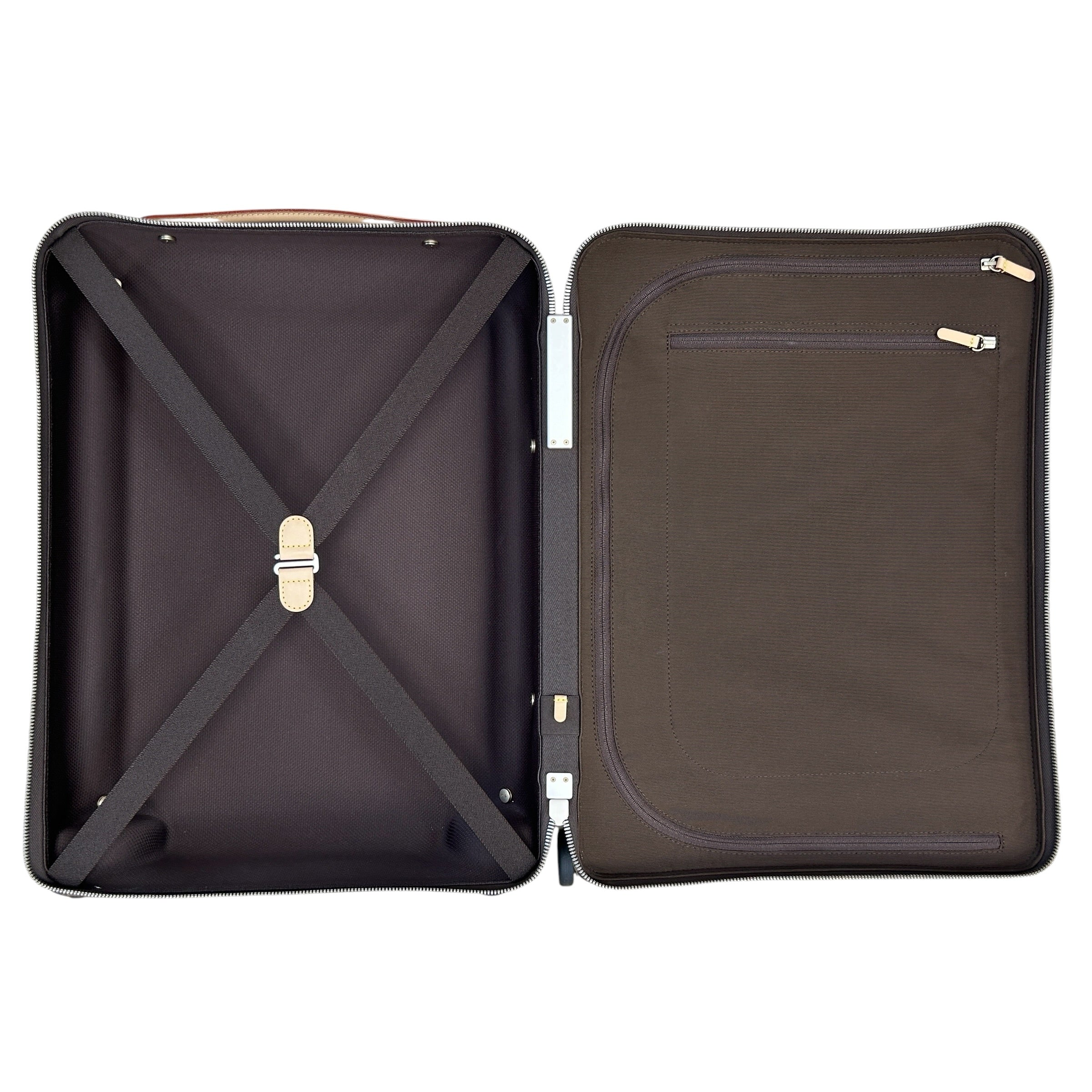 Monogram Canvas/Leather Horizon 55 Rolling Suitcase w/SHW