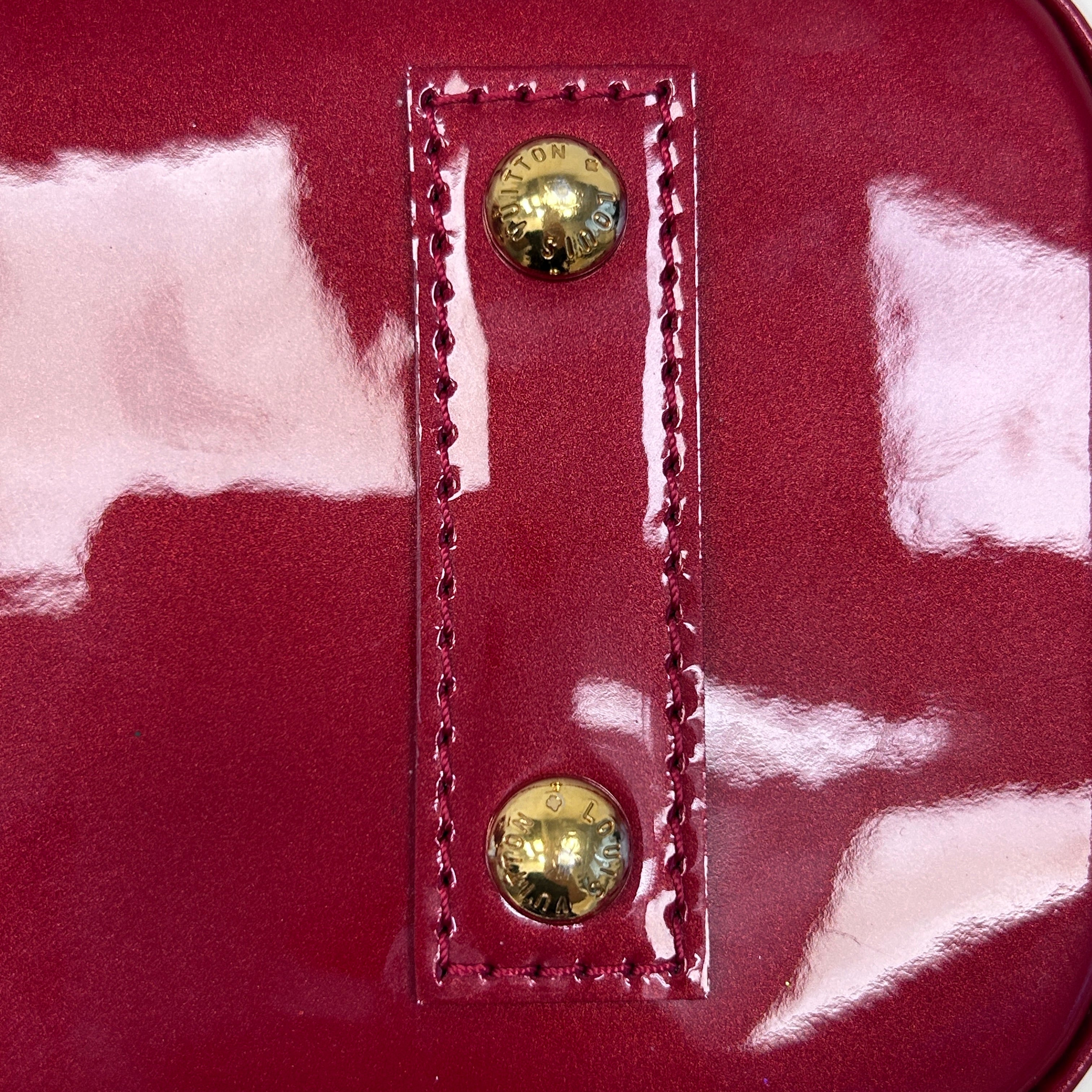 Indian Rose Monogram Vernis Leather Alma BB Bag w/GHW