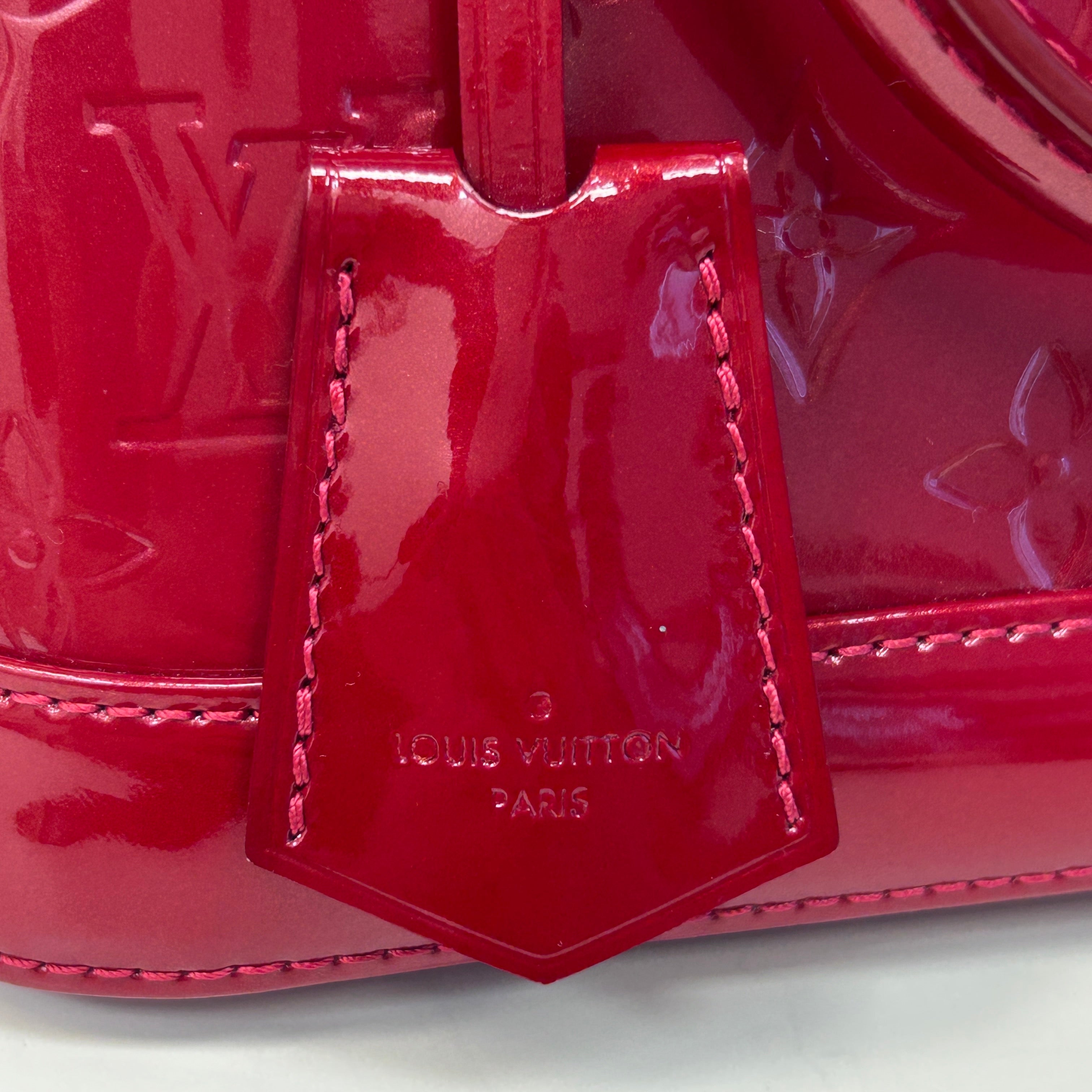 Indian Rose Monogram Vernis Leather Alma BB Bag w/GHW