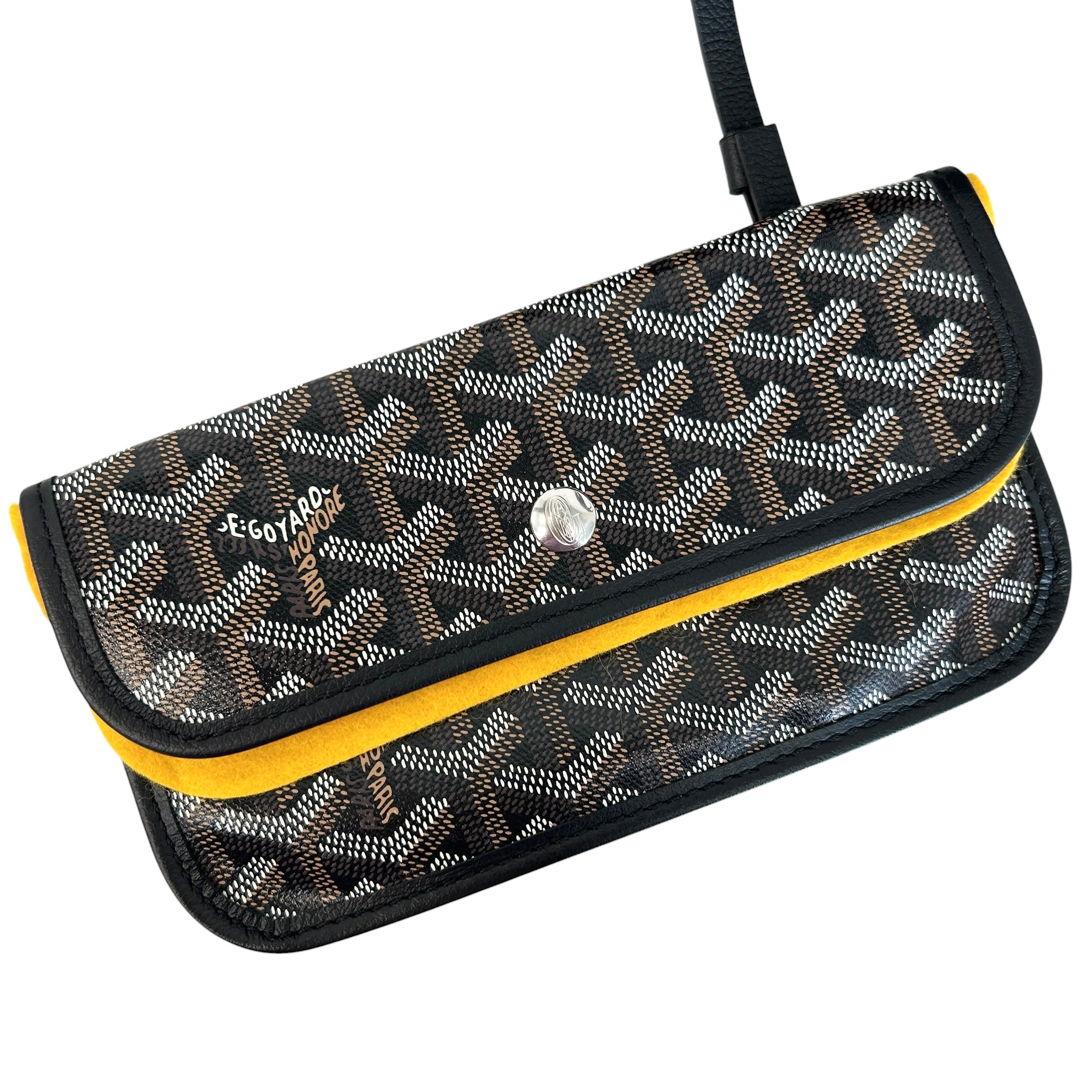 Goyardine Black St. Louis PM Tote Bag w/PHW