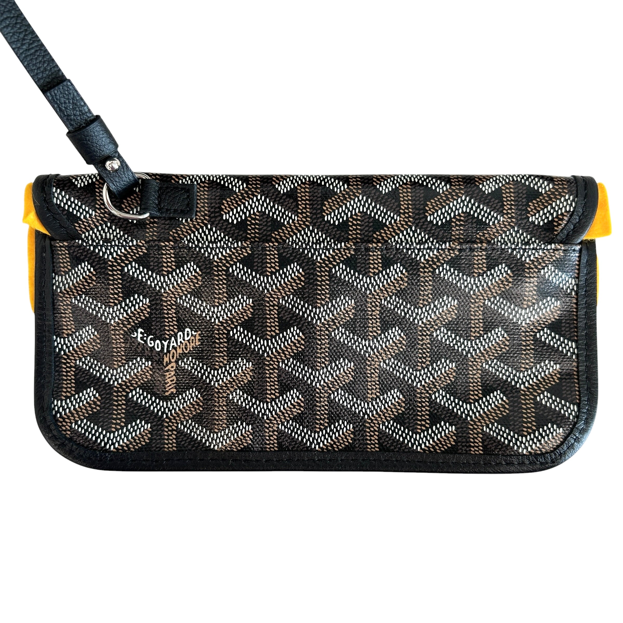 Goyardine Black St. Louis PM Tote Bag w/PHW
