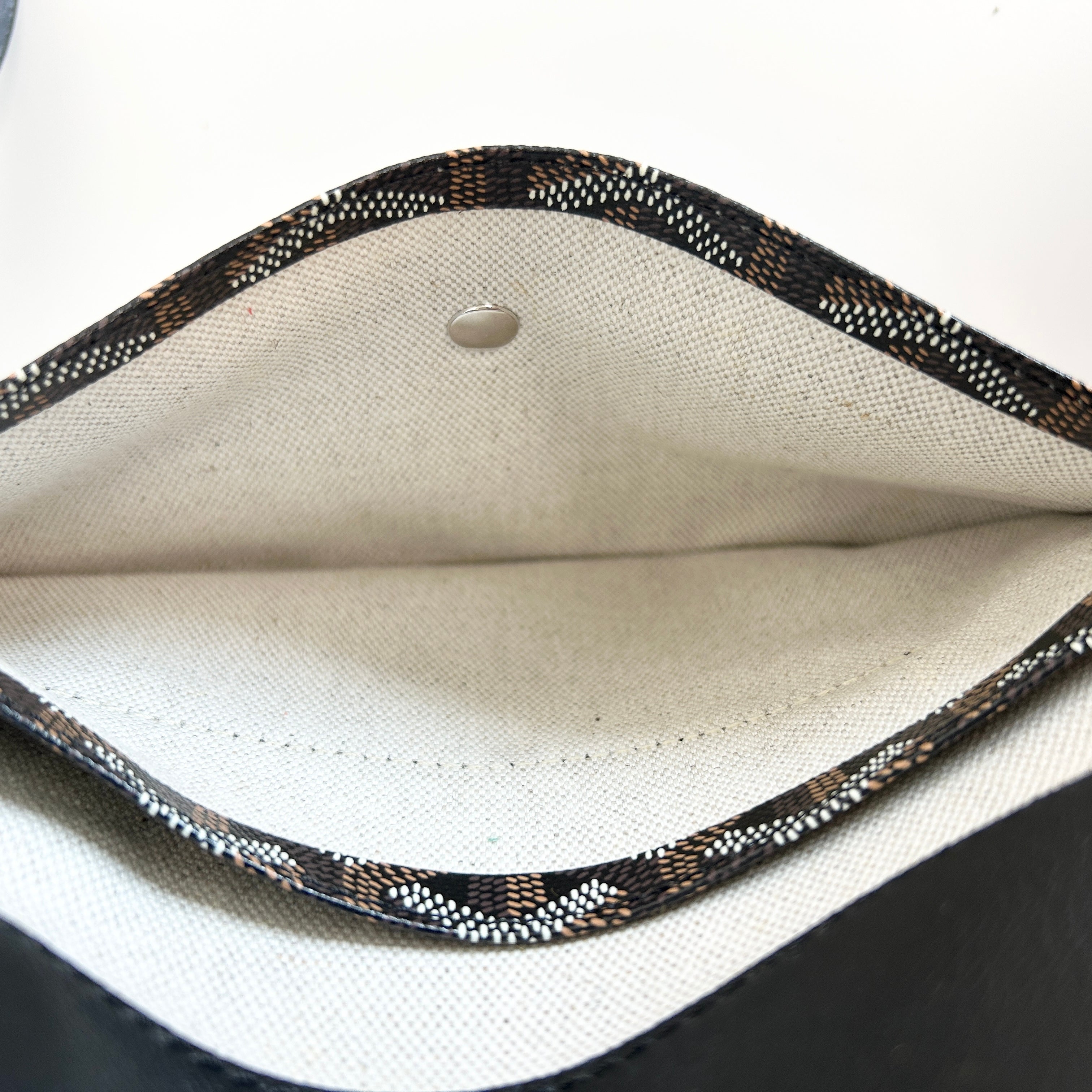Goyardine Black St. Louis PM Tote Bag w/PHW
