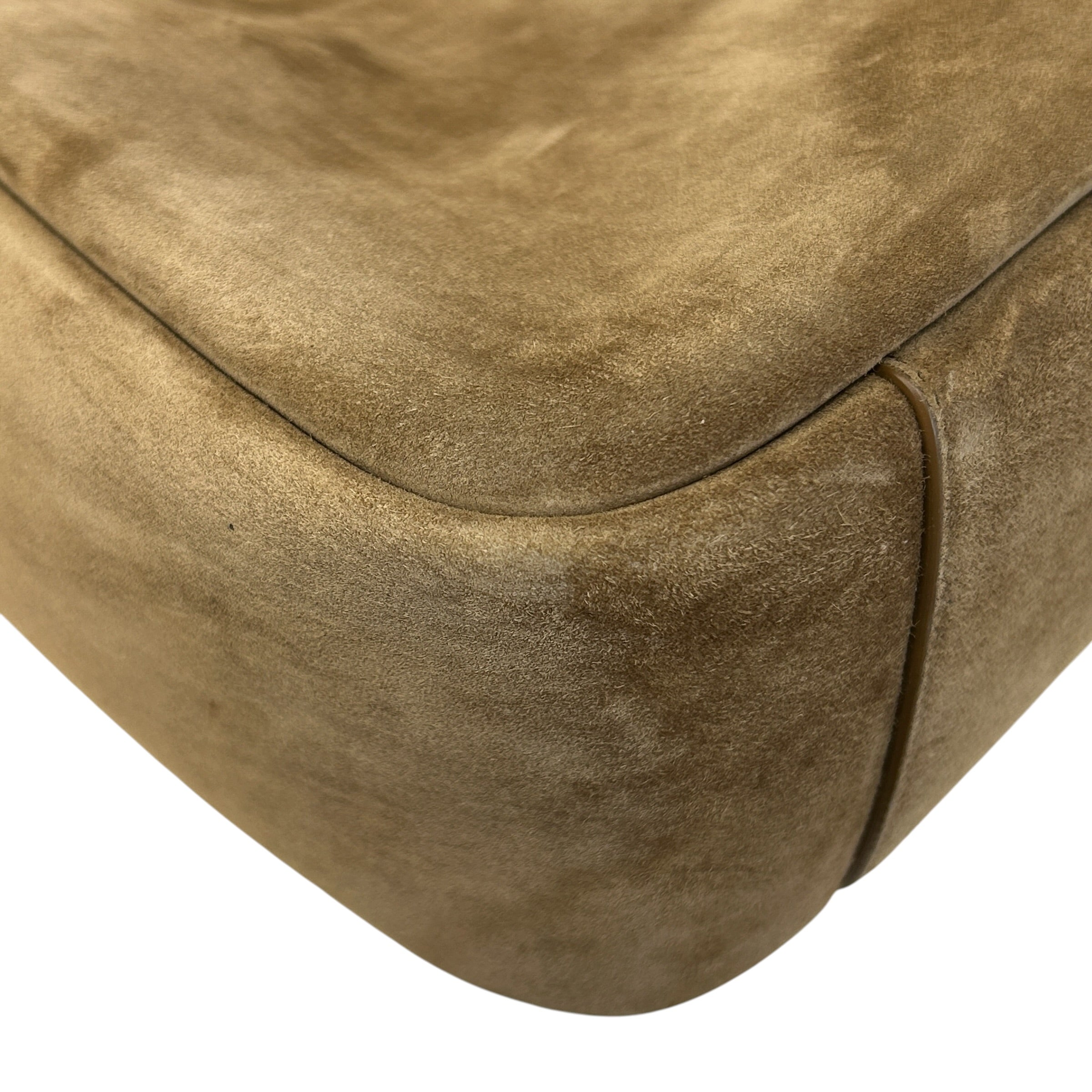 Barley Suede Le 5 A 7 Large Hobo Bag w/GHW