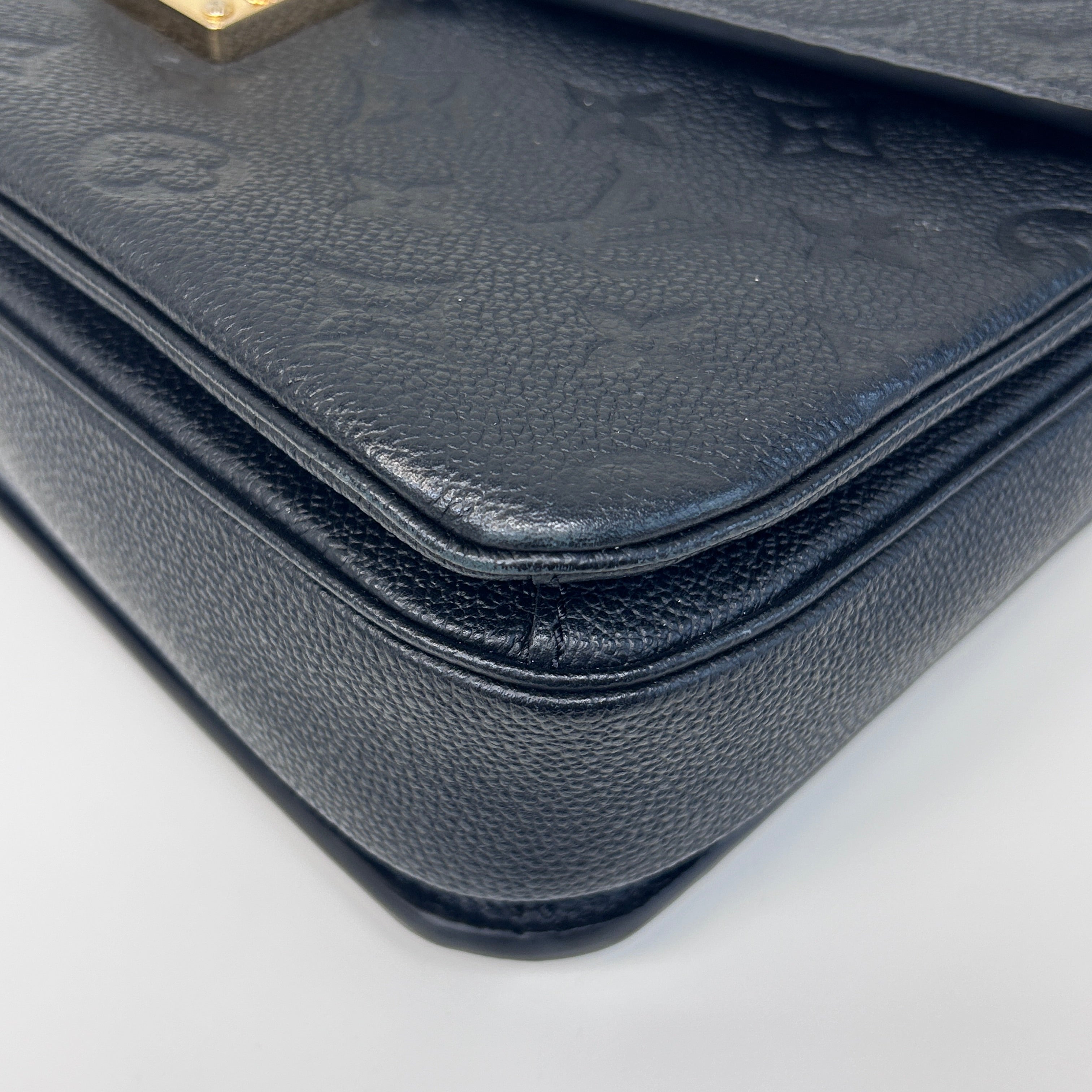 Black Empretinte Pochette Metis w/GHW