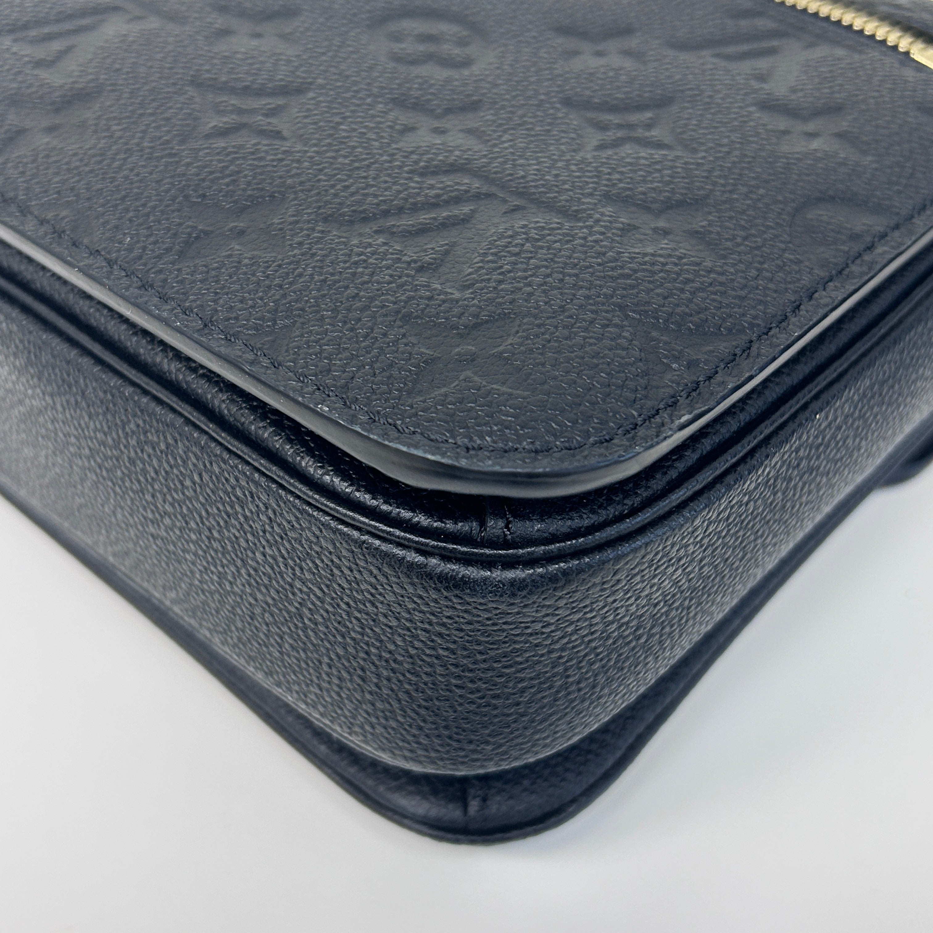 Black Empretinte Pochette Metis w/GHW