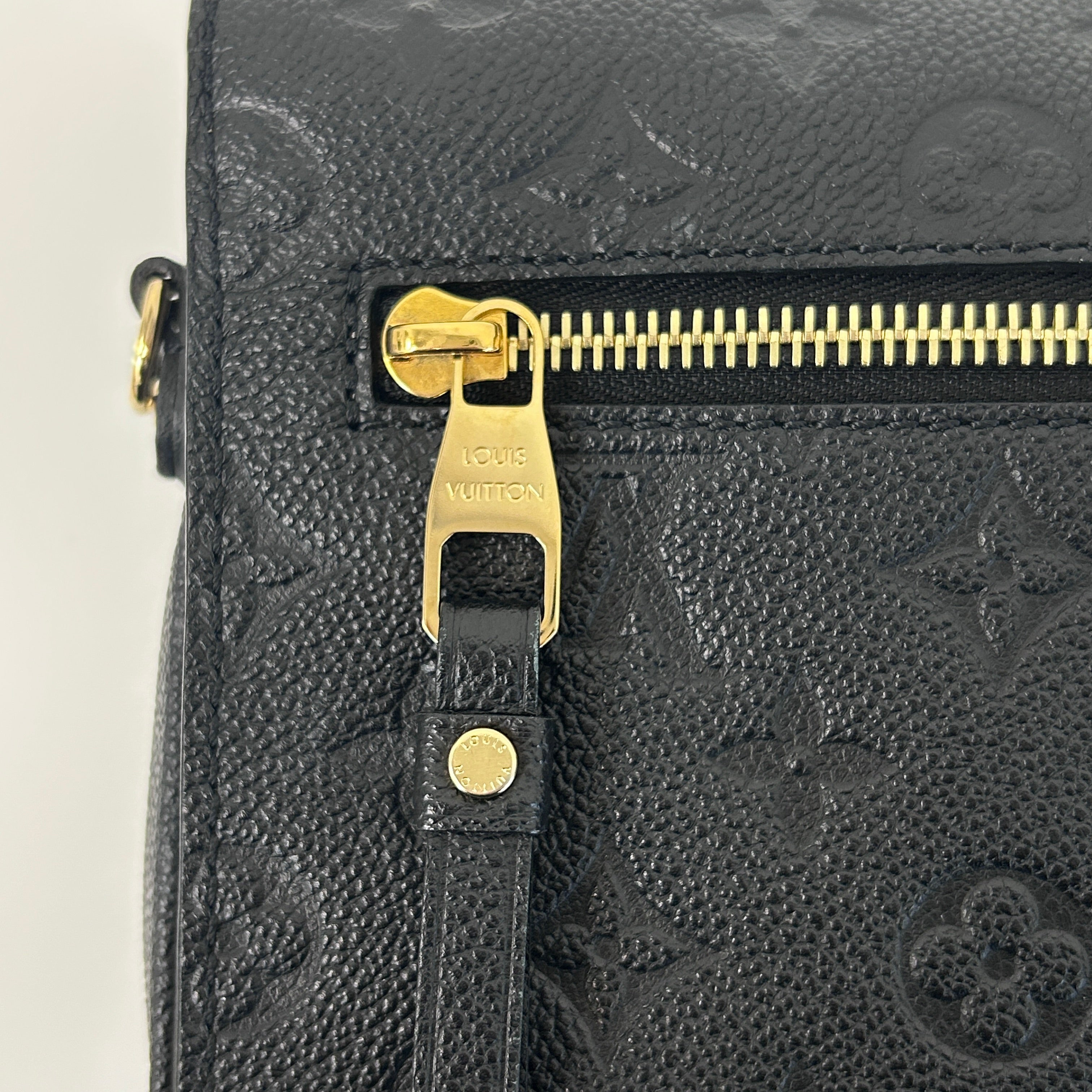Black Empretinte Pochette Metis w/GHW