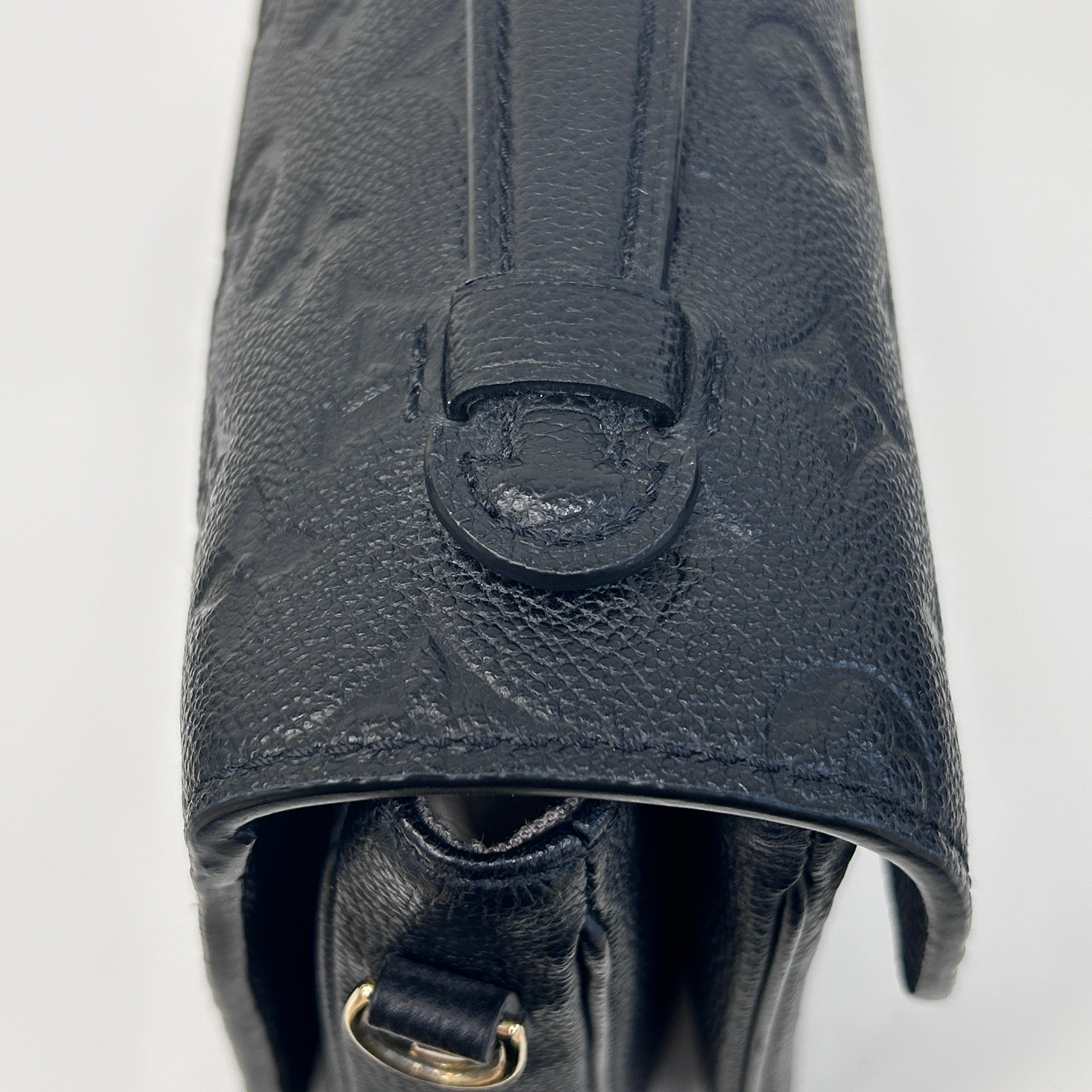 Black Empretinte Pochette Metis w/GHW