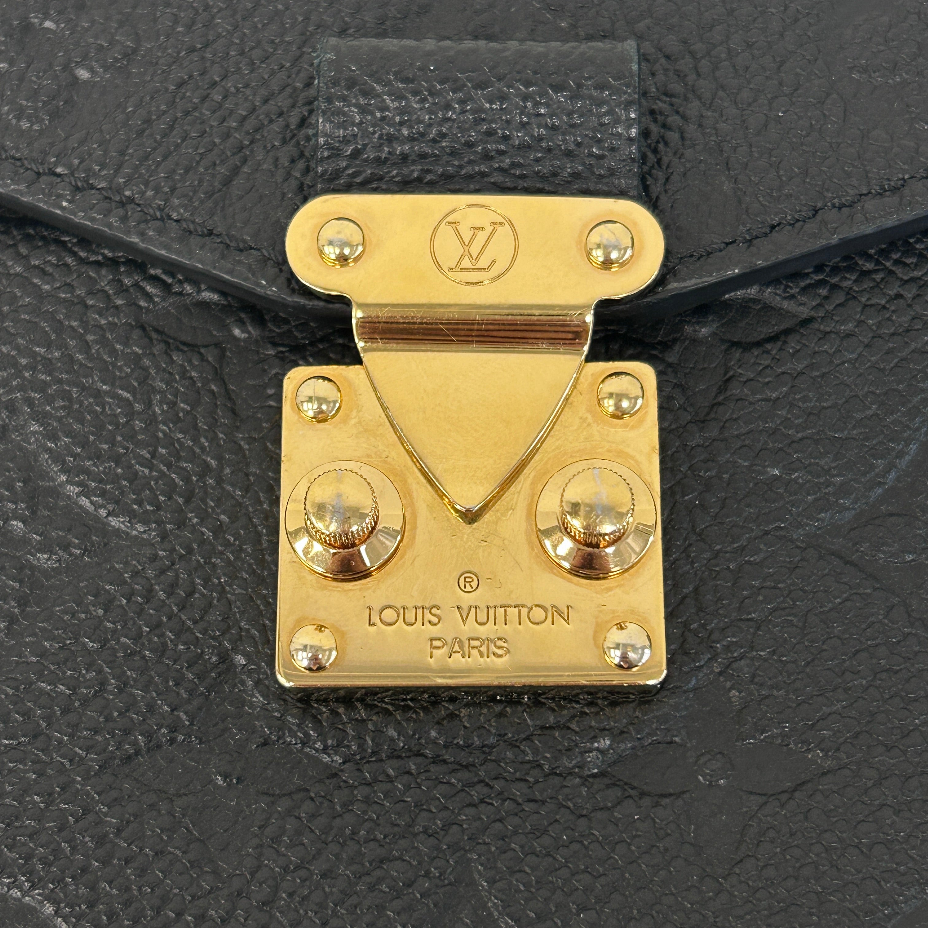 Black Empretinte Pochette Metis w/GHW