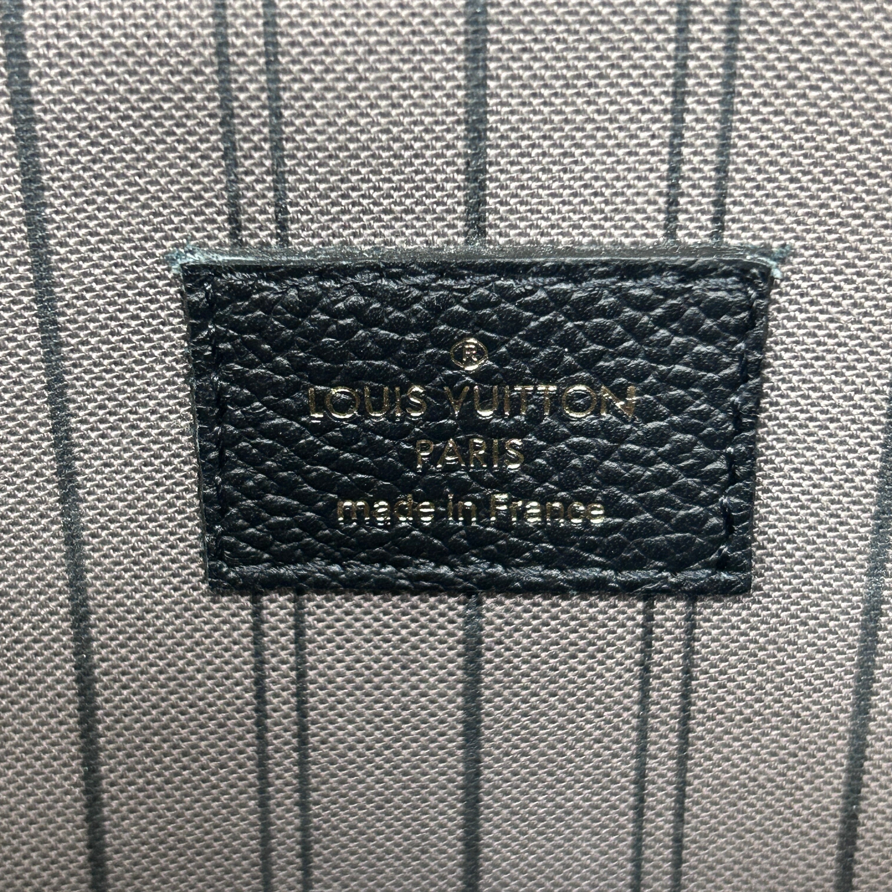Black Empretinte Pochette Metis w/GHW