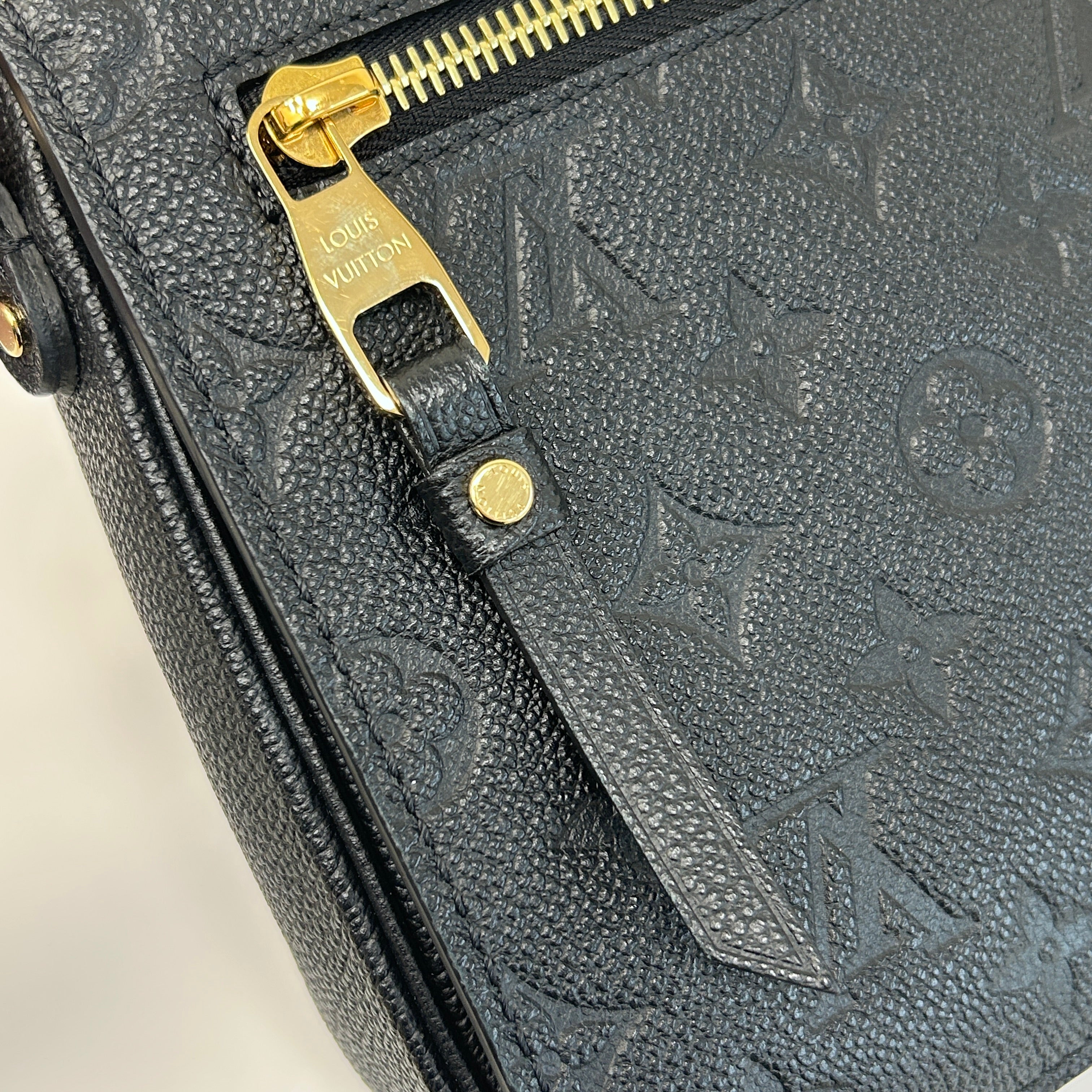 Black Empretinte Pochette Metis w/GHW