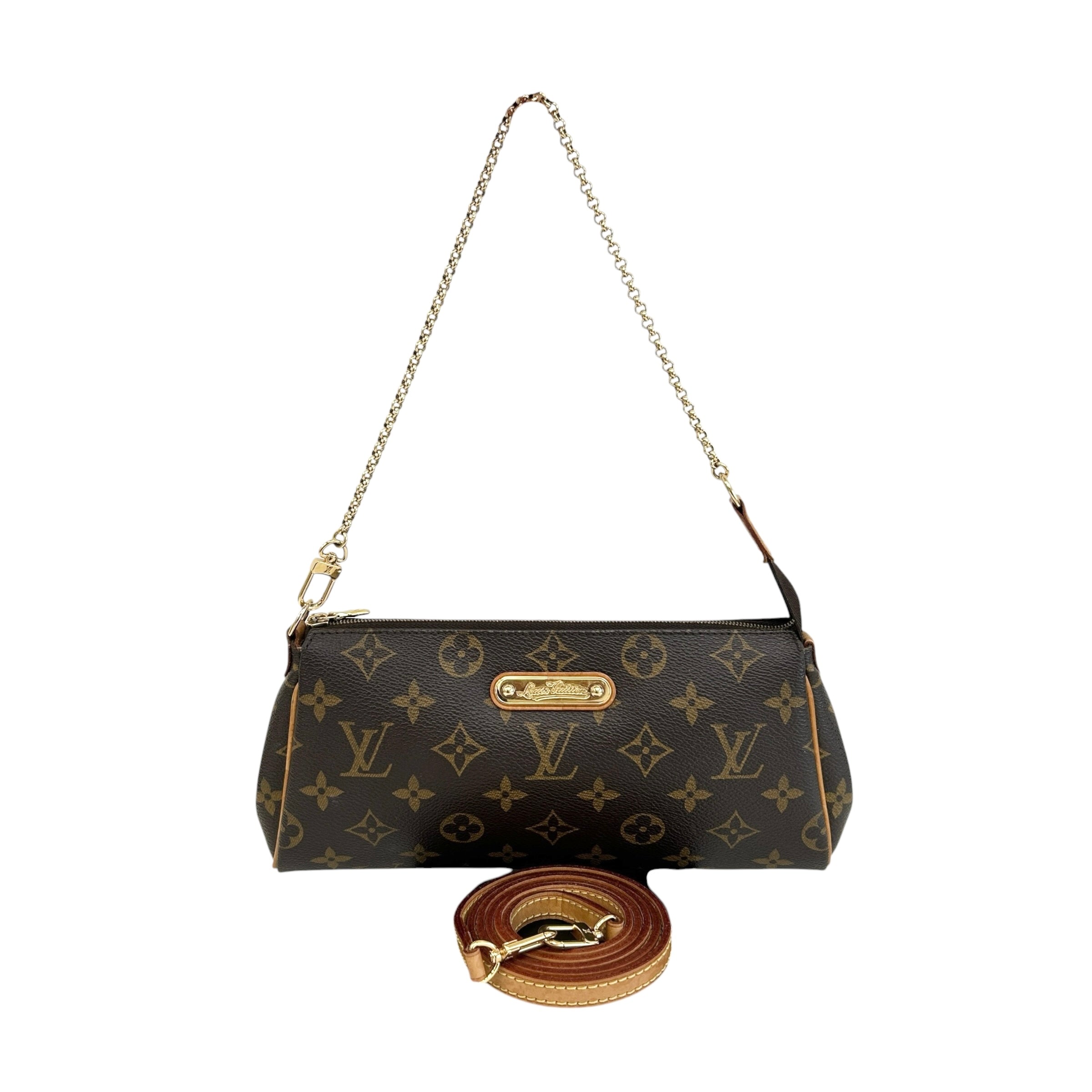 Monogram Canvas Eva Clutch Bag