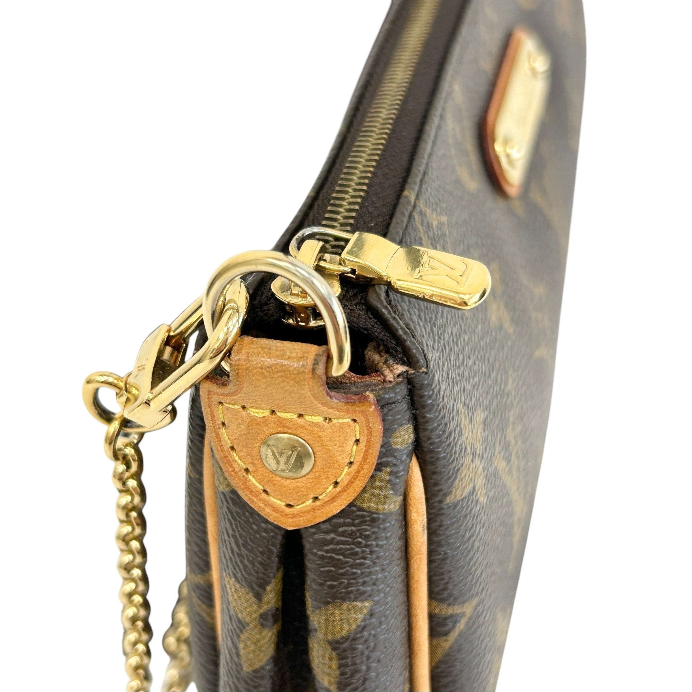 Monogram Canvas Eva Clutch Bag