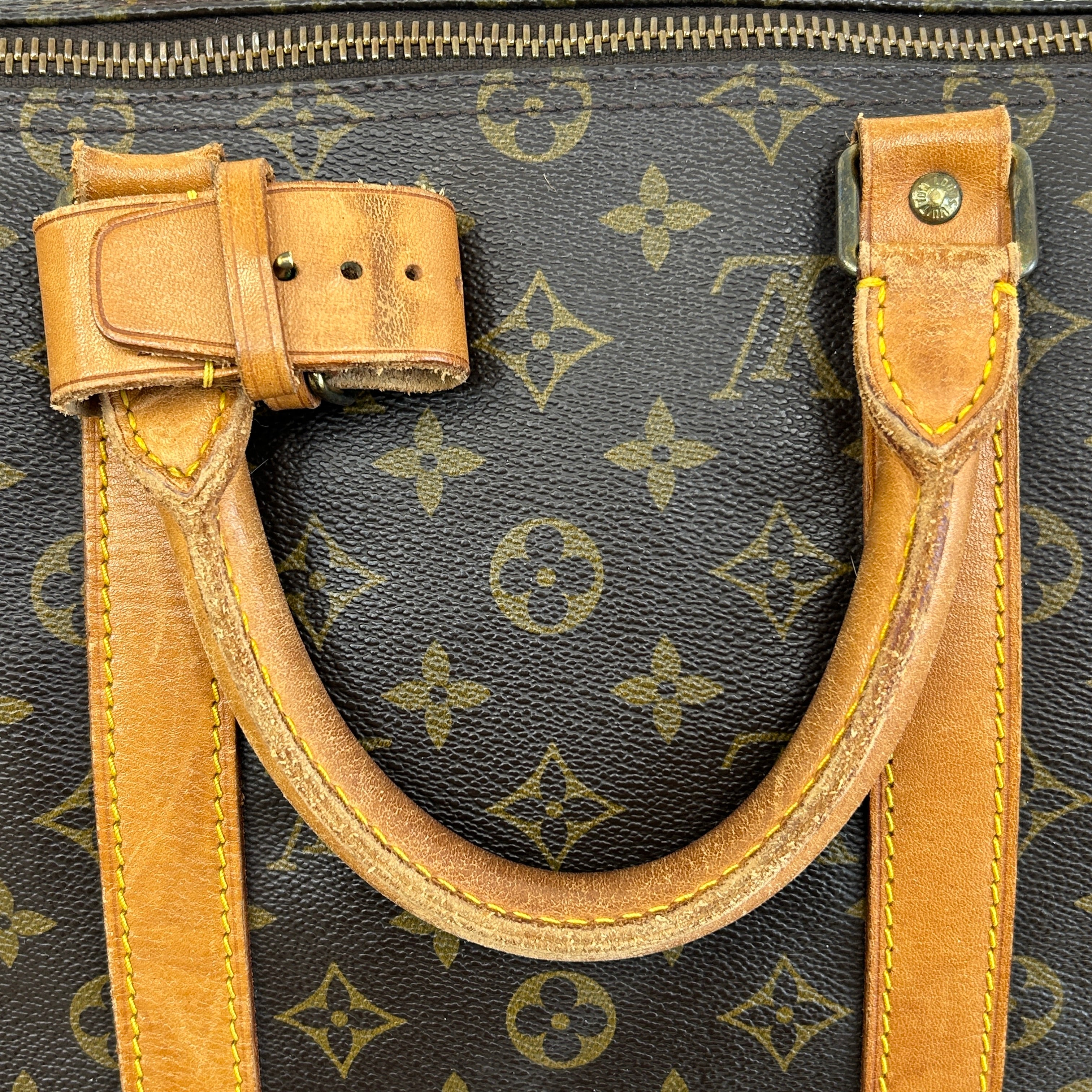 Vintage Monogram Canvas Keepall 50 Bag