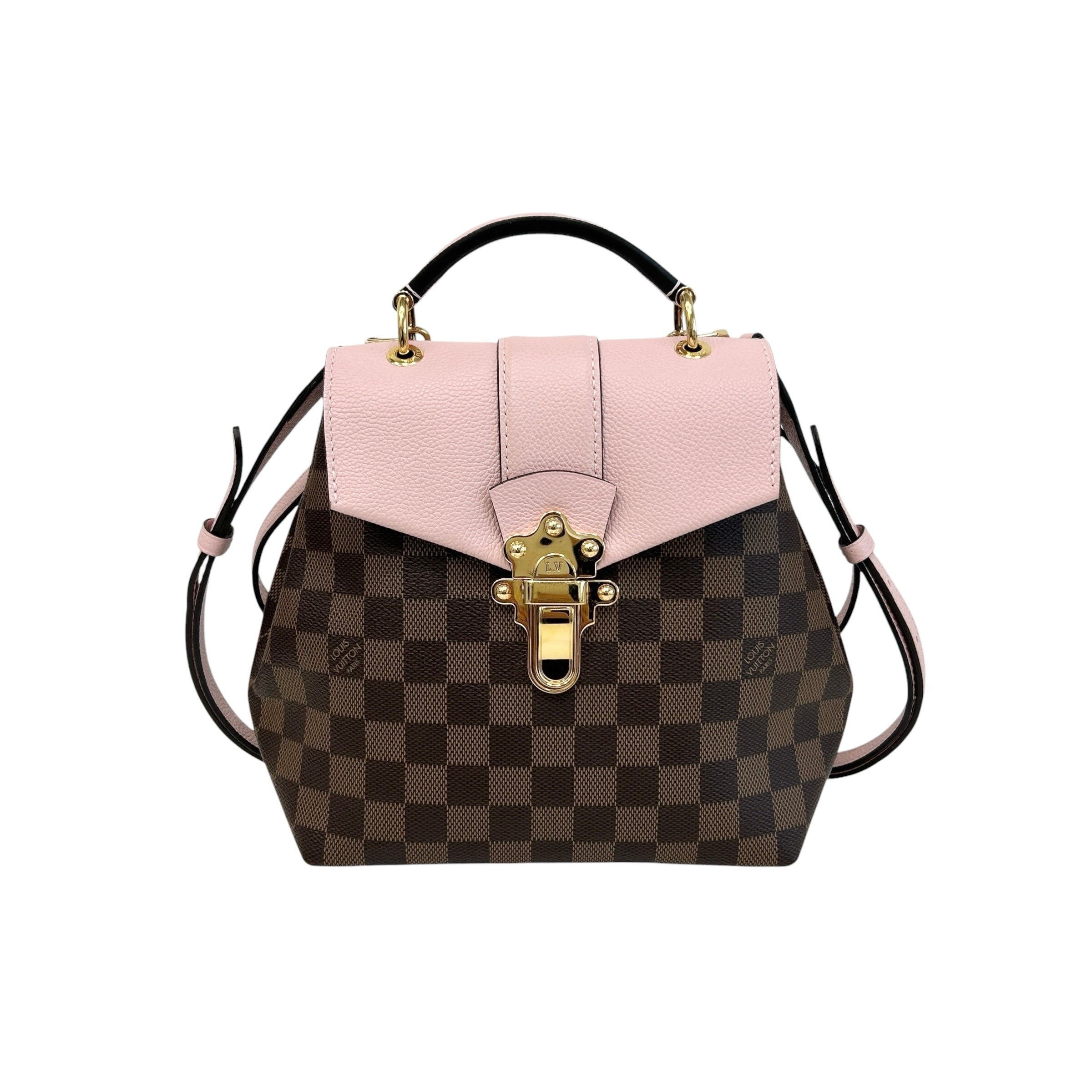 Magnolia Damier Canvas Clapton Backpack Bag