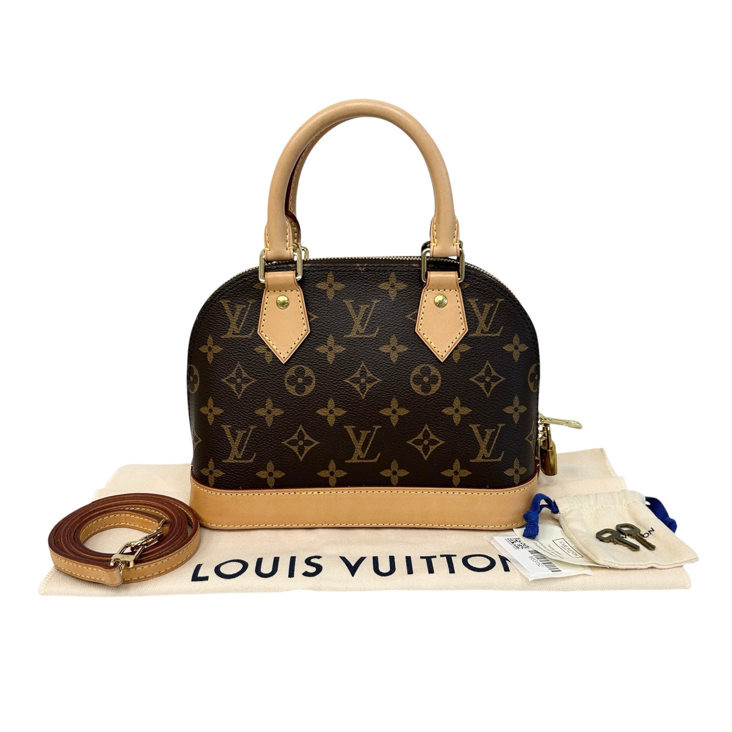 Monogram Canvas Alma BB Bag