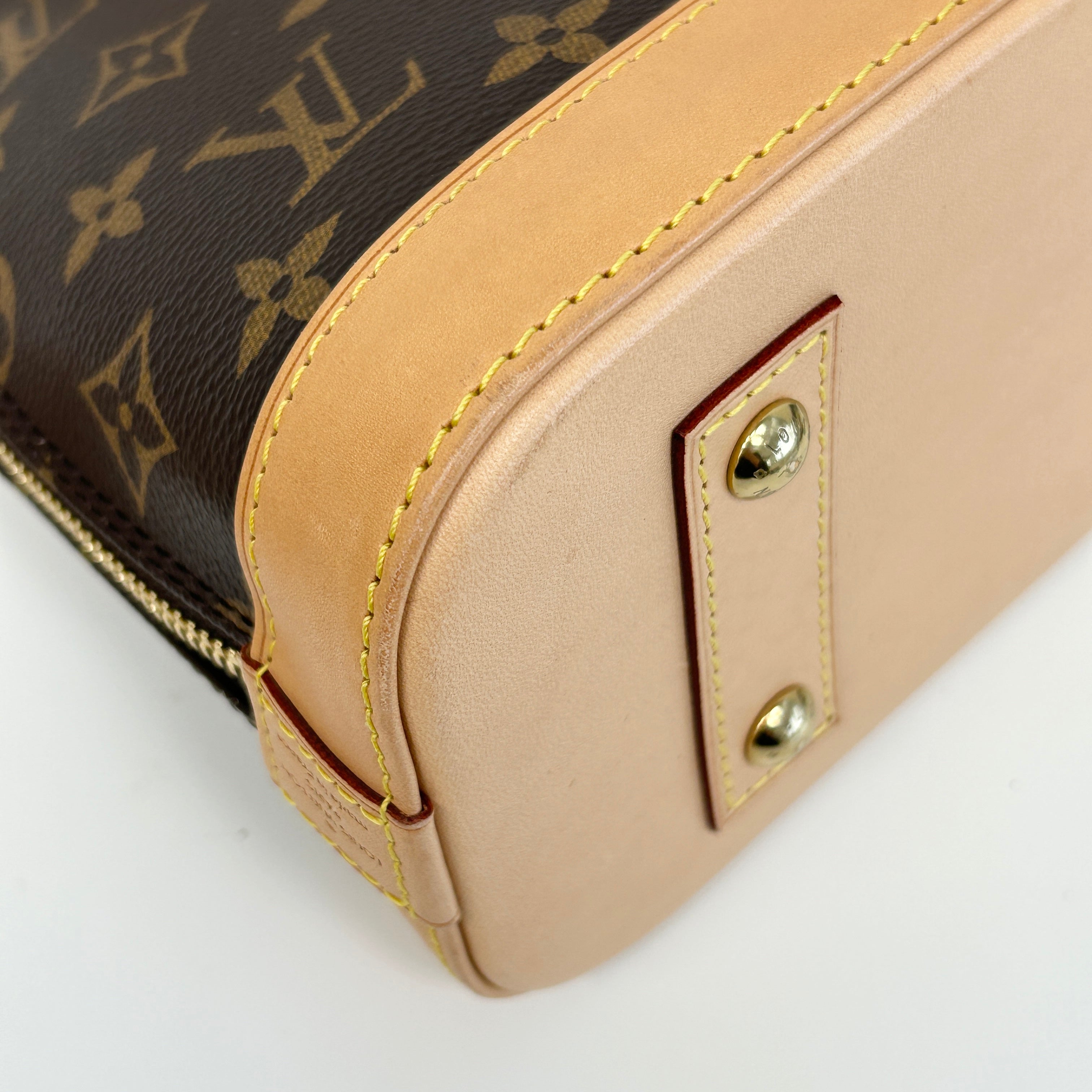 Monogram Canvas Alma BB Bag