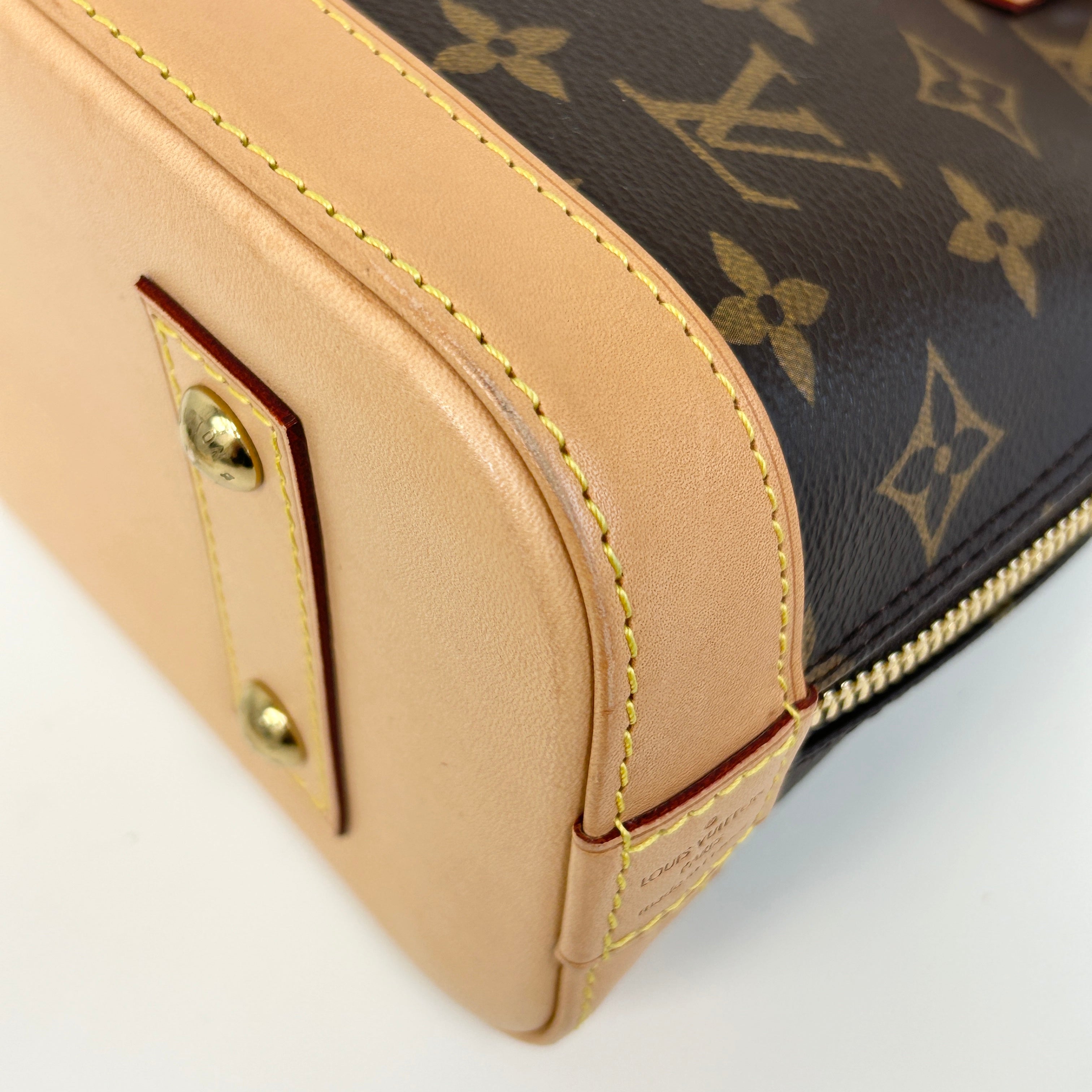 Monogram Canvas Alma BB Bag