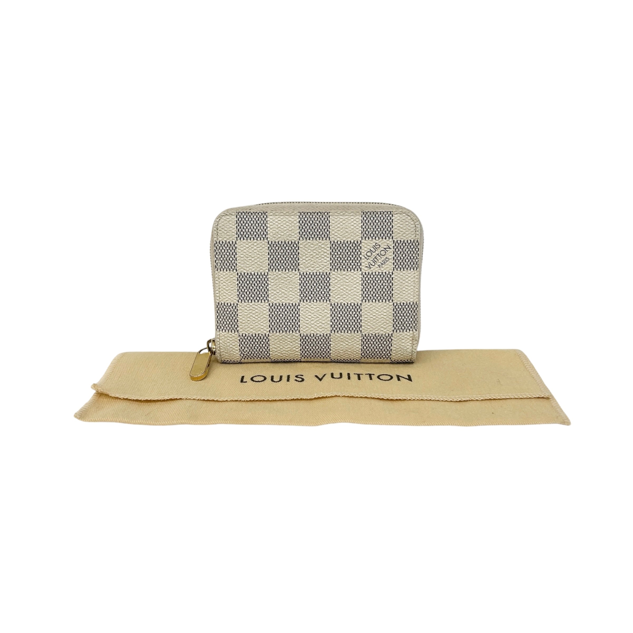 Damier Azur Canvas Zippy Coin Purse