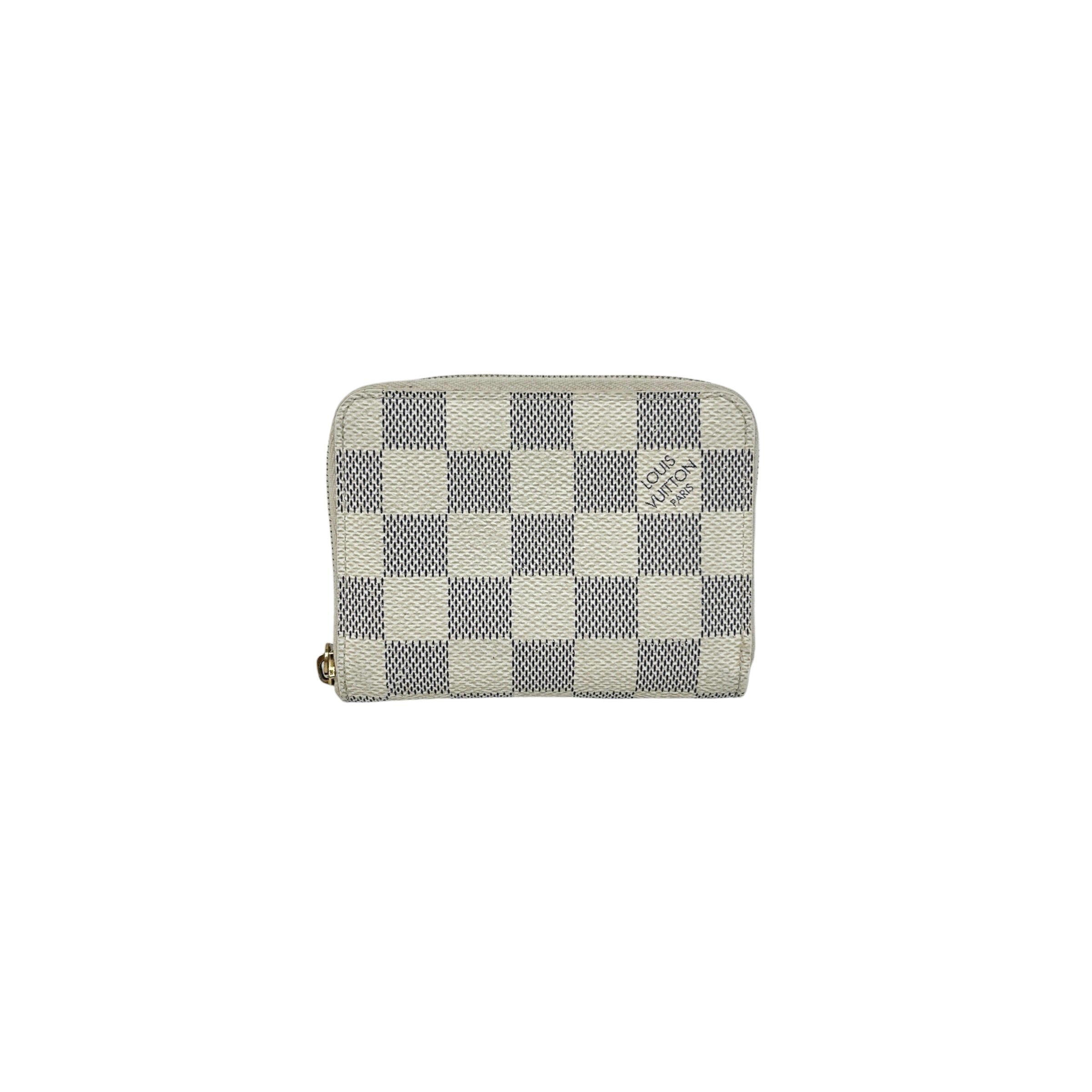 Damier Azur Canvas Zippy Coin Purse